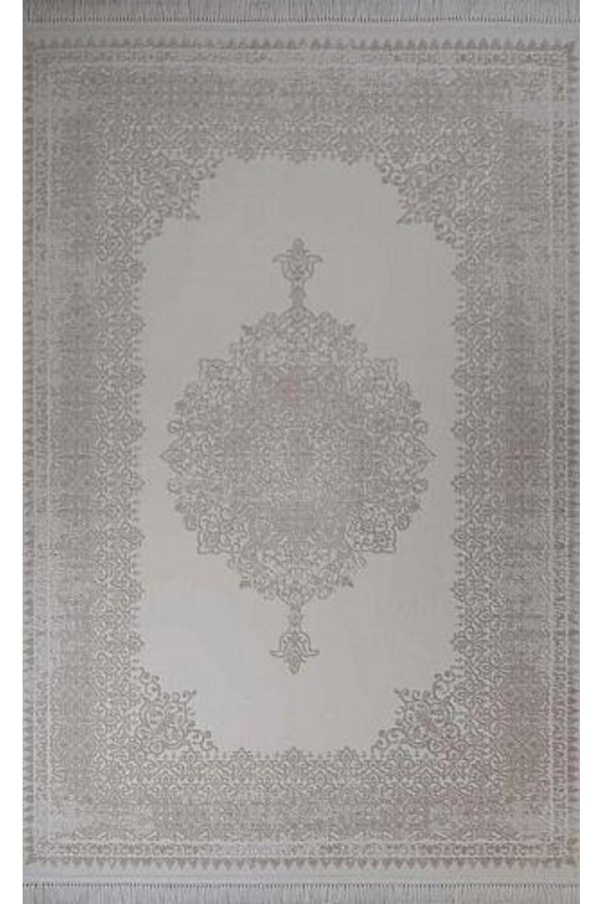 Gabardin Alessa 8011 Krem Serisi Triko Akrilik Salon Oturma Yatak Odası Halısı