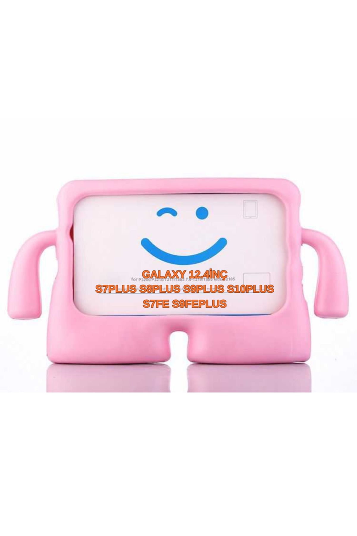 UnDePlus Samsung Galaxy Tab S9 FE Plus S7FE S10-S9-S8-S7 PLUS 12.4inç Kılıf Çocuklara Özel Silikon Kılıf