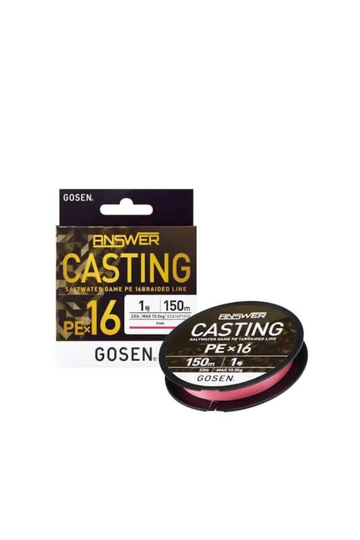GOSEN Answer Casting PEx16 150m Pink