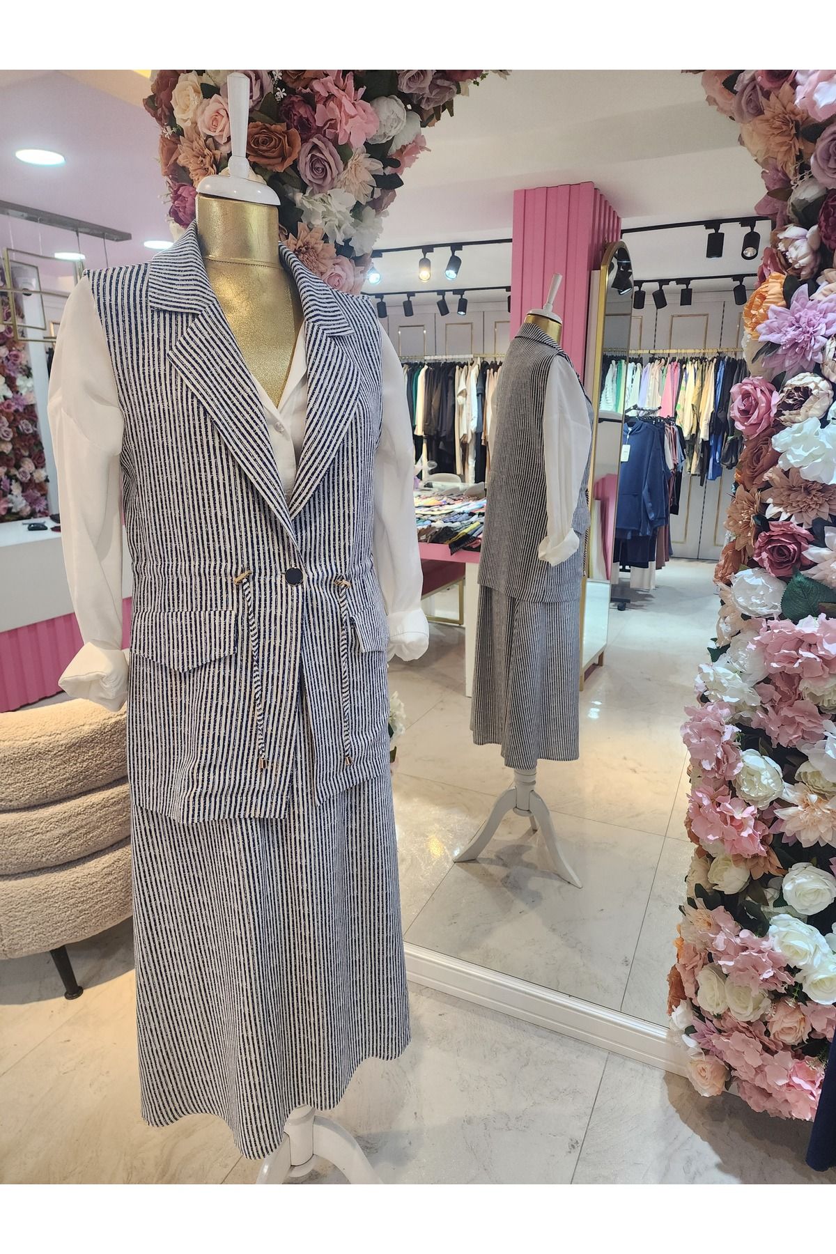 On Fashion On fashıon kadın lacivert ceket