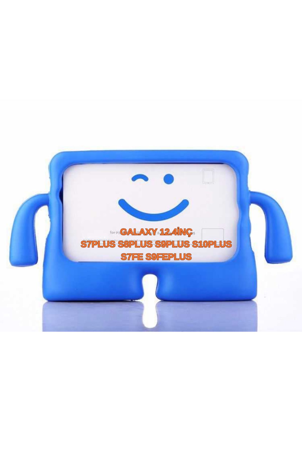 UnDePlus Samsung Galaxy Tab S9 FE Plus S7FE S10-S9-S8-S7 PLUS 12.4inç Kılıf Çocuklara Özel Silikon Kılıf