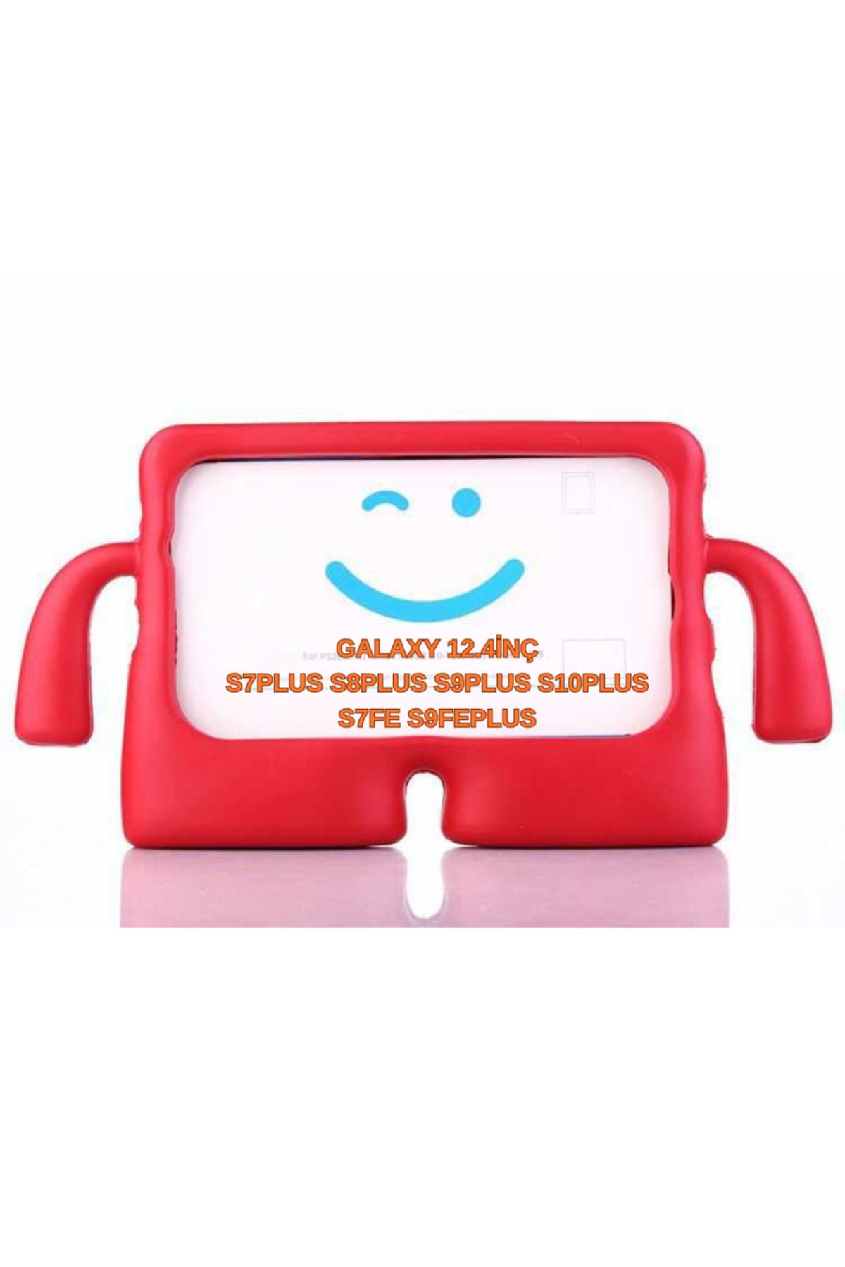 UnDePlus Samsung Galaxy Tab S9 FE Plus S7FE S10-S9-S8-S7 PLUS 12.4inç Kılıf Çocuklara Özel Silikon Kılıf