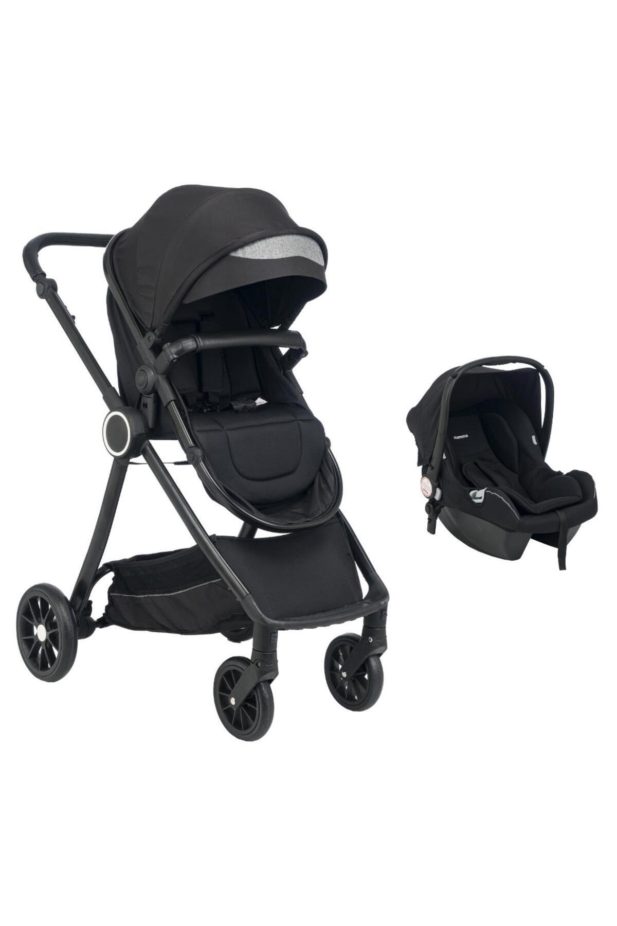 Mamma Range Çift Yönlü 6 In 1 Yeni Nesil Travel Sistem Bebek Arabası fotoğrafı 2 (önizleme)