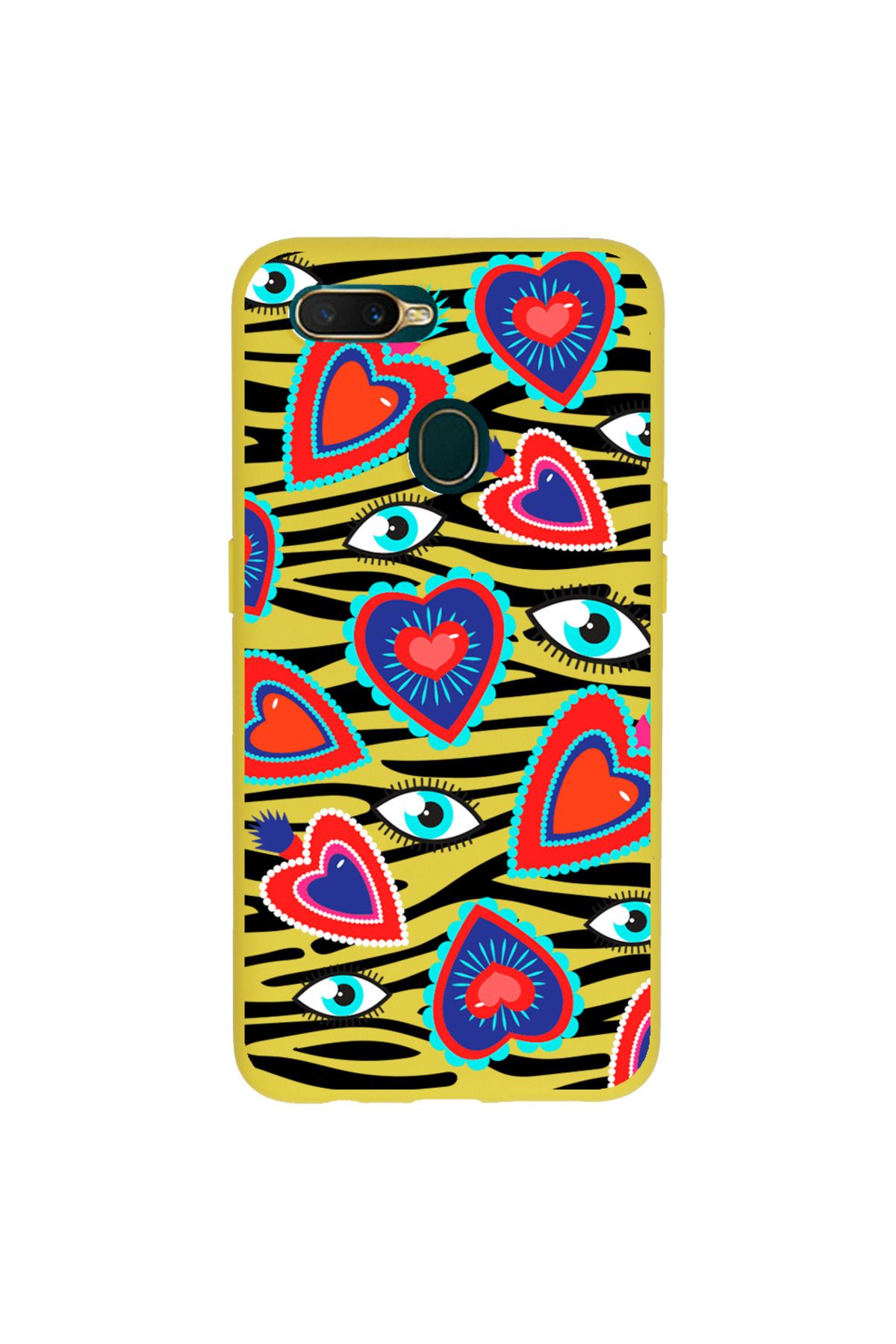 Royaleks Oppo A15 Lansman Kılıf - Eye Of The Heart