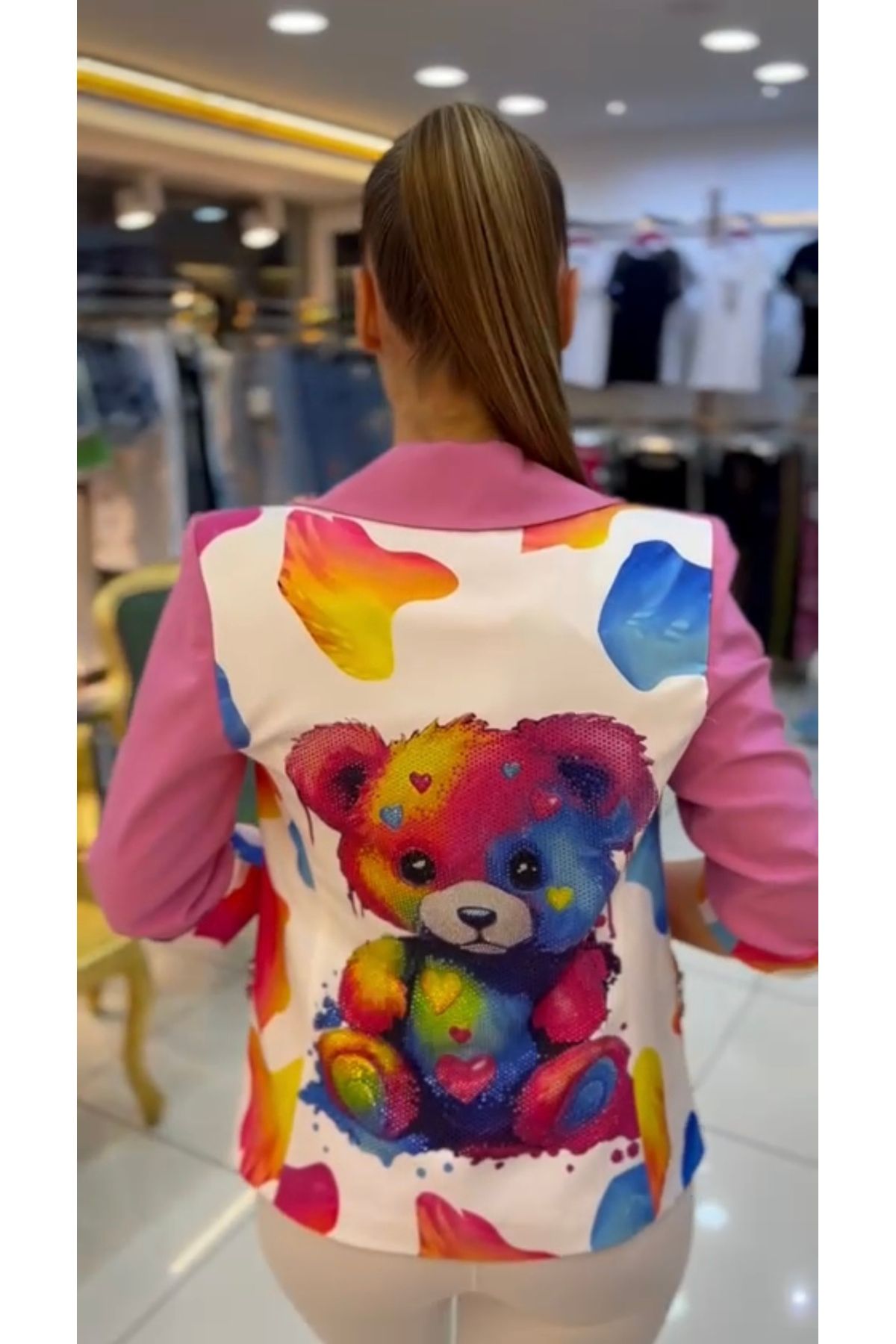 Sep Butik İthal Taşlı Ceket