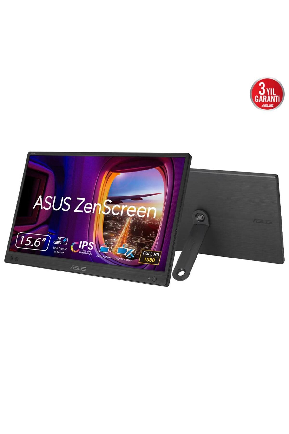 ASUS 15.6 ASUS ZENSCREEN MB166CR 5MS 60HZ FHD