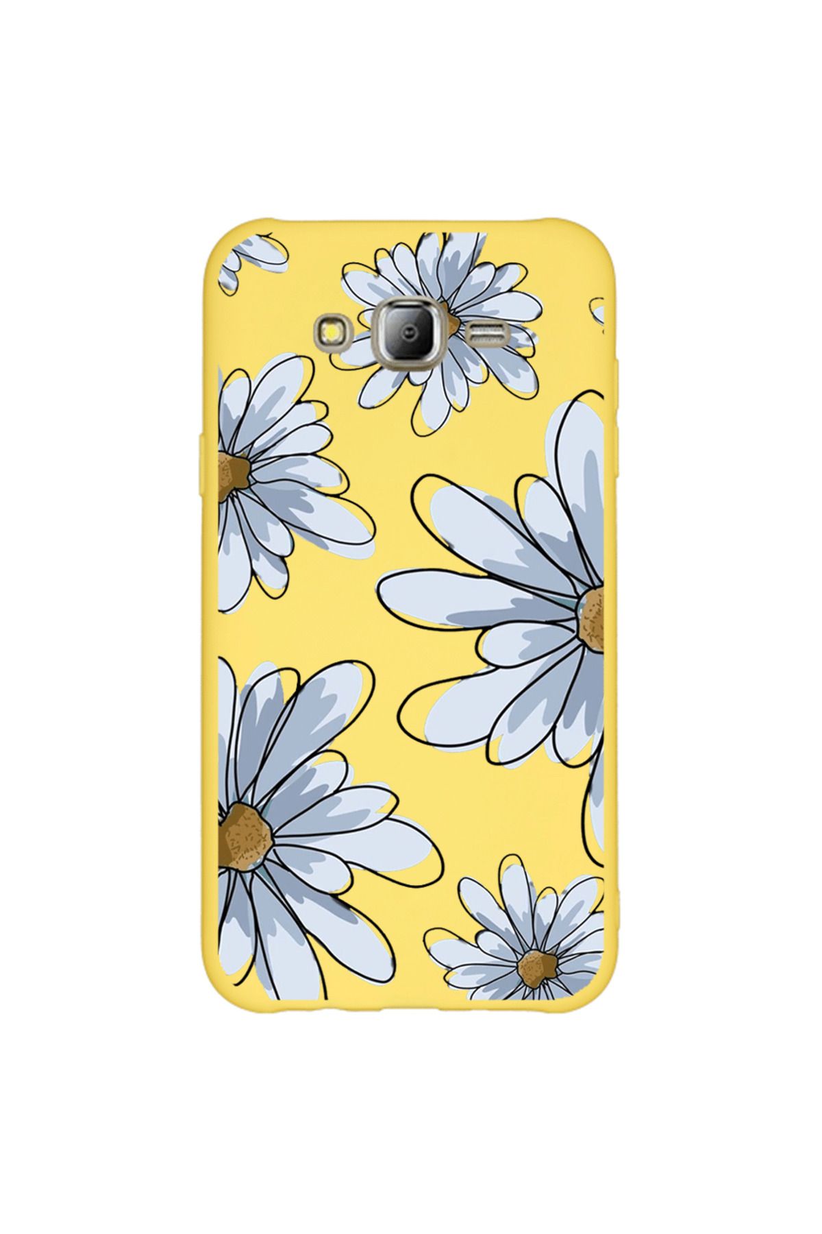 Royaleks Samsung J7 2015 Lansman Kılıf - Papatya