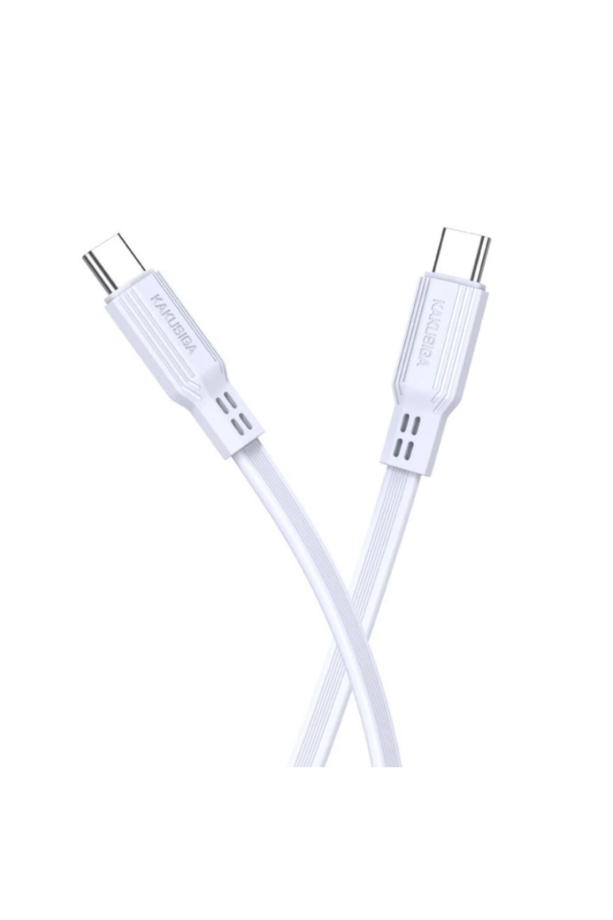 REDz Accessories-Cablu KSC-808, Tip-C la Tip-C, Compatibil cu iPhone 15/16 și Android, Încărcare rapidă 60W, Alb 2