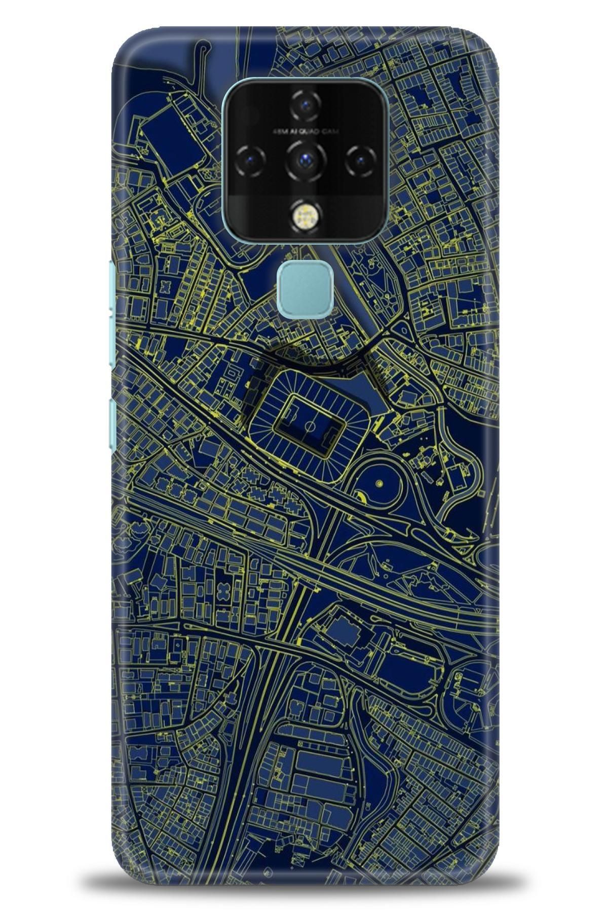 TECNO Camon 16 (CE7j) İle Uyumlu HD Baskılı Kılıf - Karışık Seri - 73