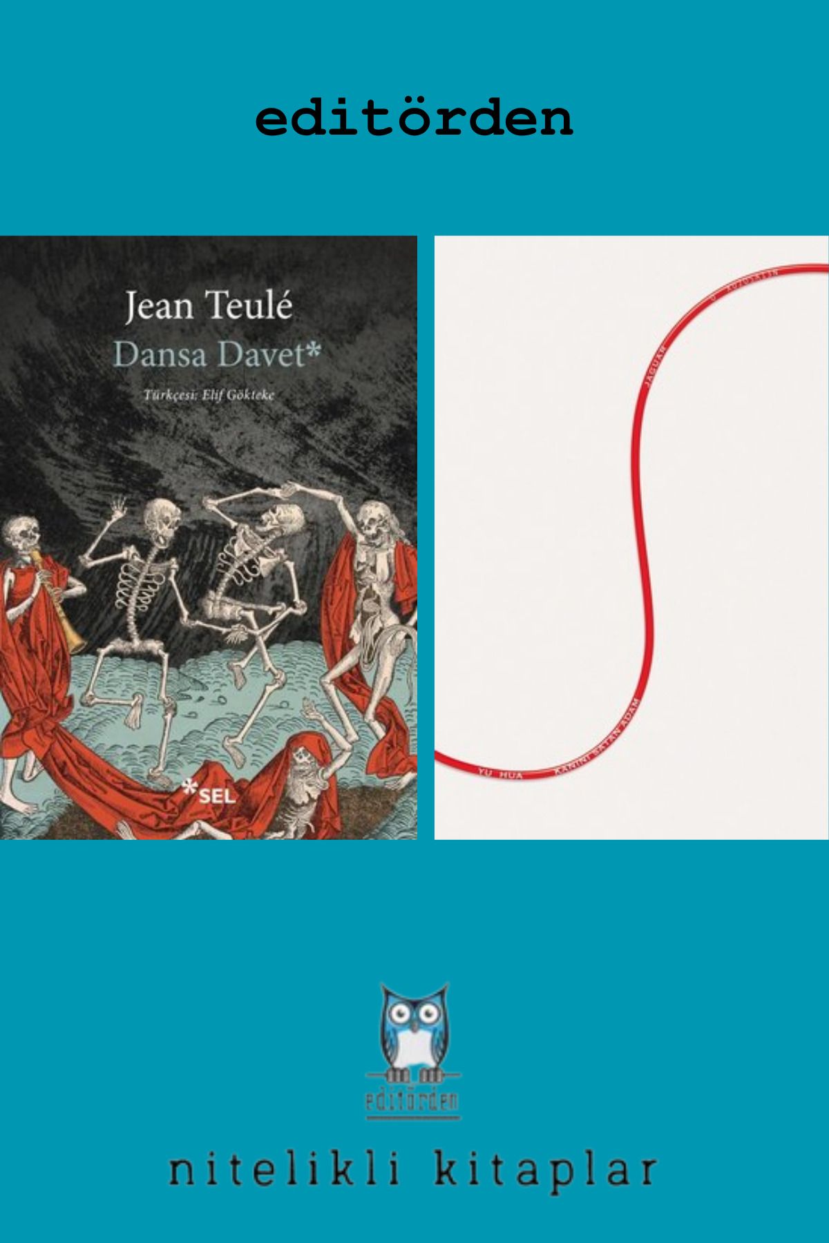 Jaguar Kitap Dansa Davet / Jean Teule - Kanını Satan Adam / Yu Hua