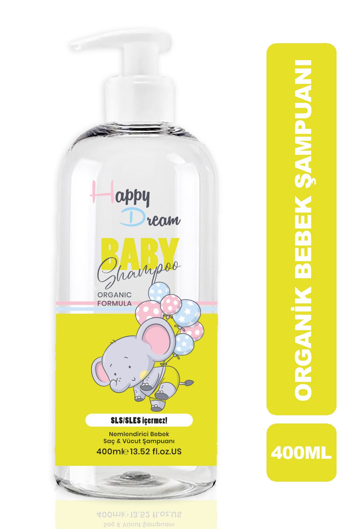 Happy Dream Göz Yakmayan Bebek Şampuanı 400ML