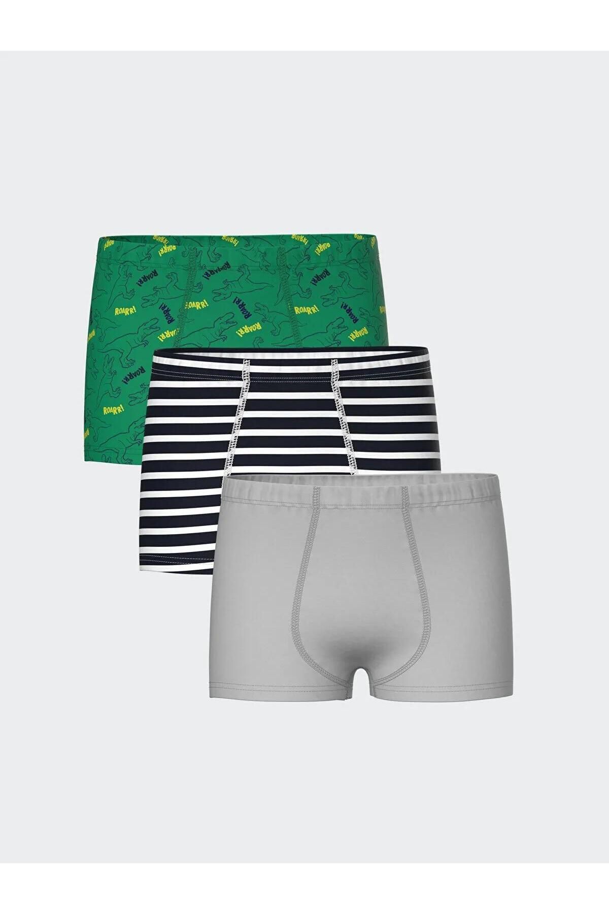 LC Waikiki LCW Kids Baskılı Erkek Çocuk Boxer 3'lü (S5)