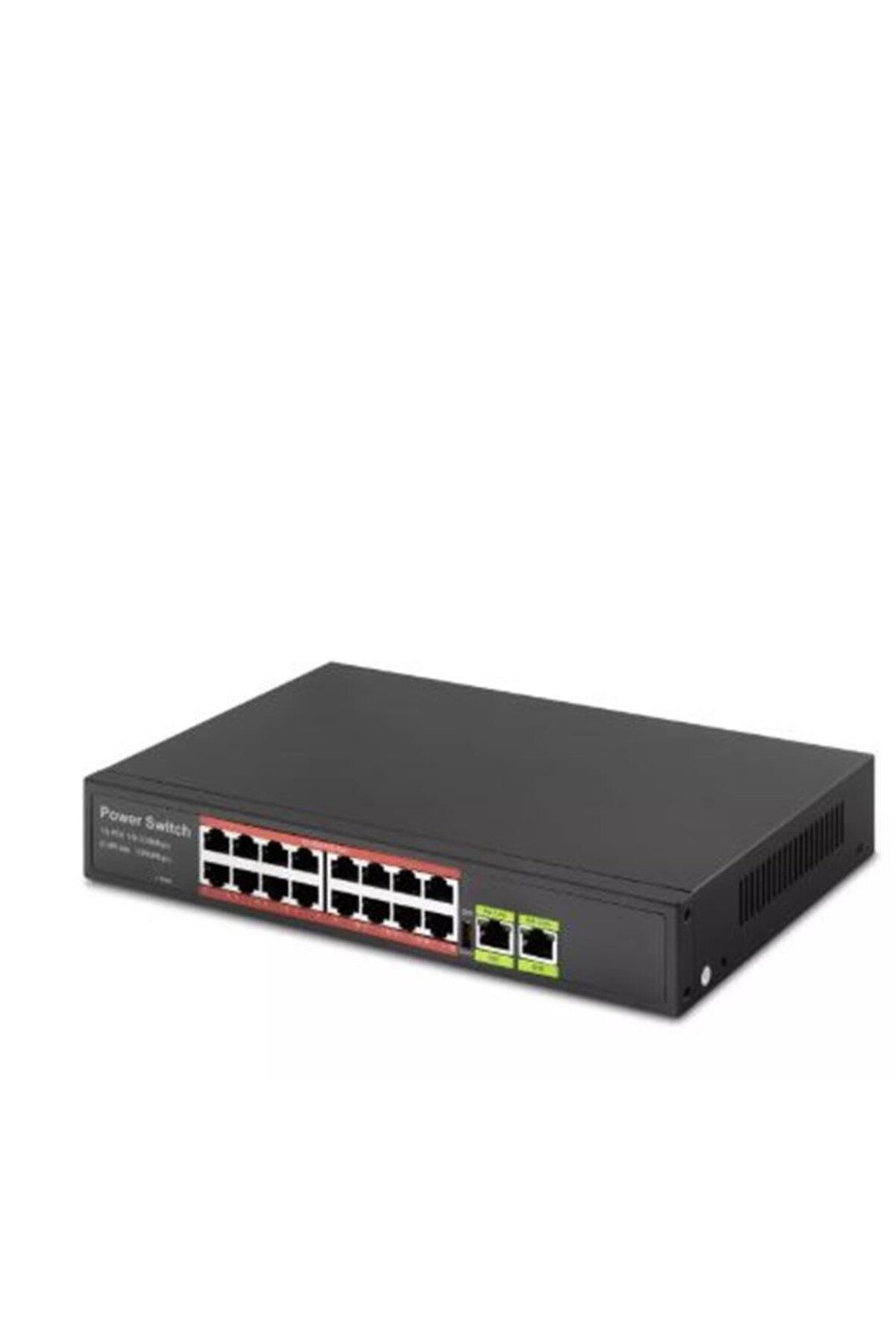 NODAR HADRON HD16 POE SWITCH 2UPLINK 16+2 10-100-1000 MBPS 16PORT