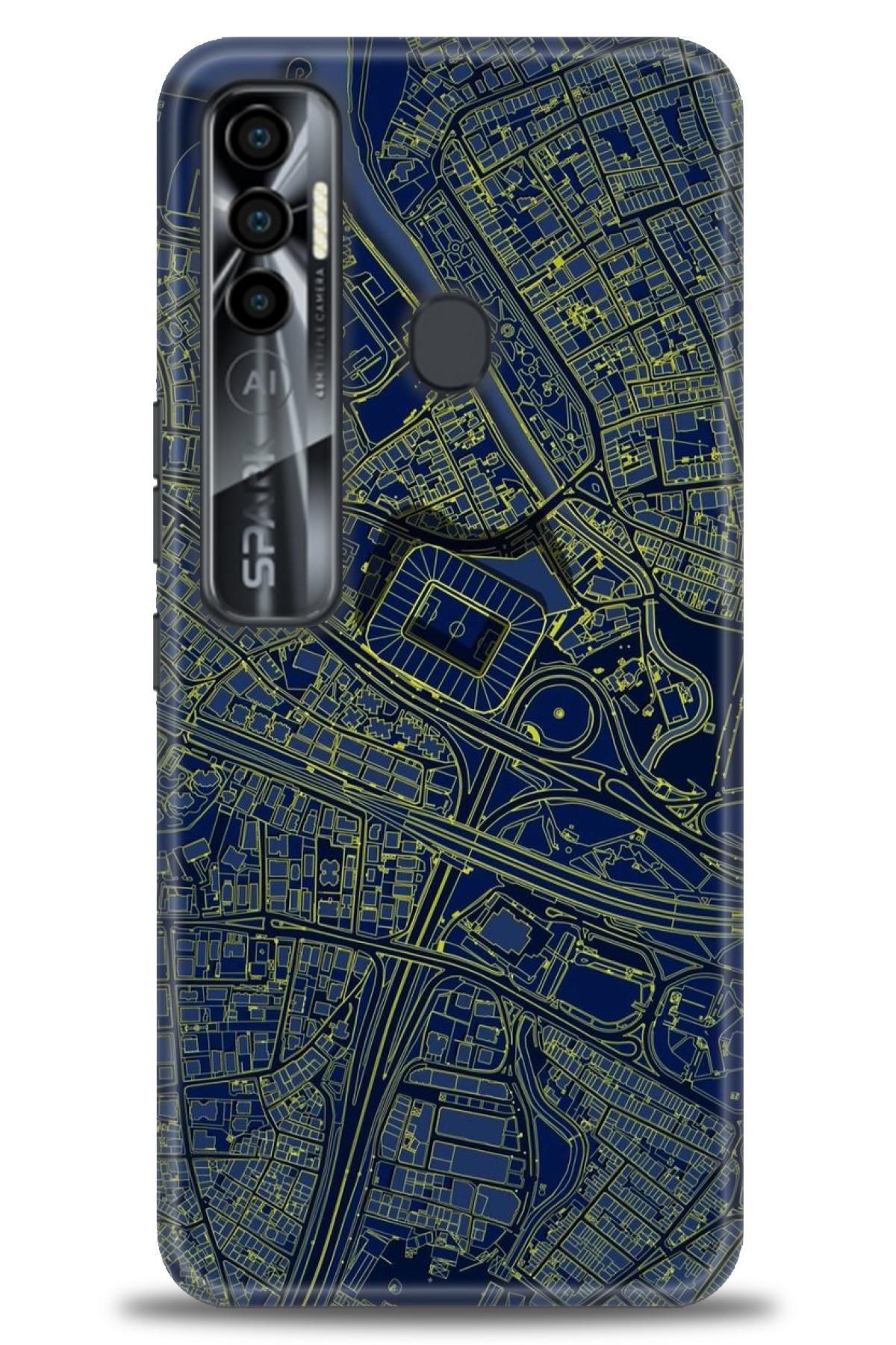 TECNO Spark 7 Pro İle Uyumlu HD Baskılı Kılıf - Karışık Seri - 73