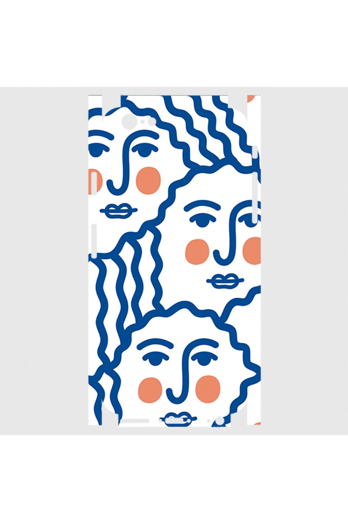 Royaleks iPhone 6 Uyumlu Telefon Kaplama - Faces
