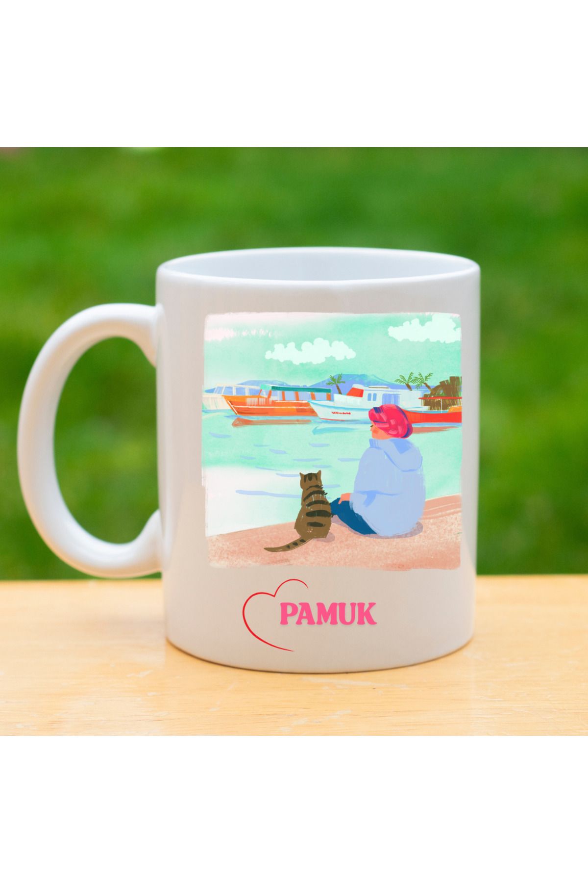 Tu&Se Candles Romantik Hediye Kupa Bardak