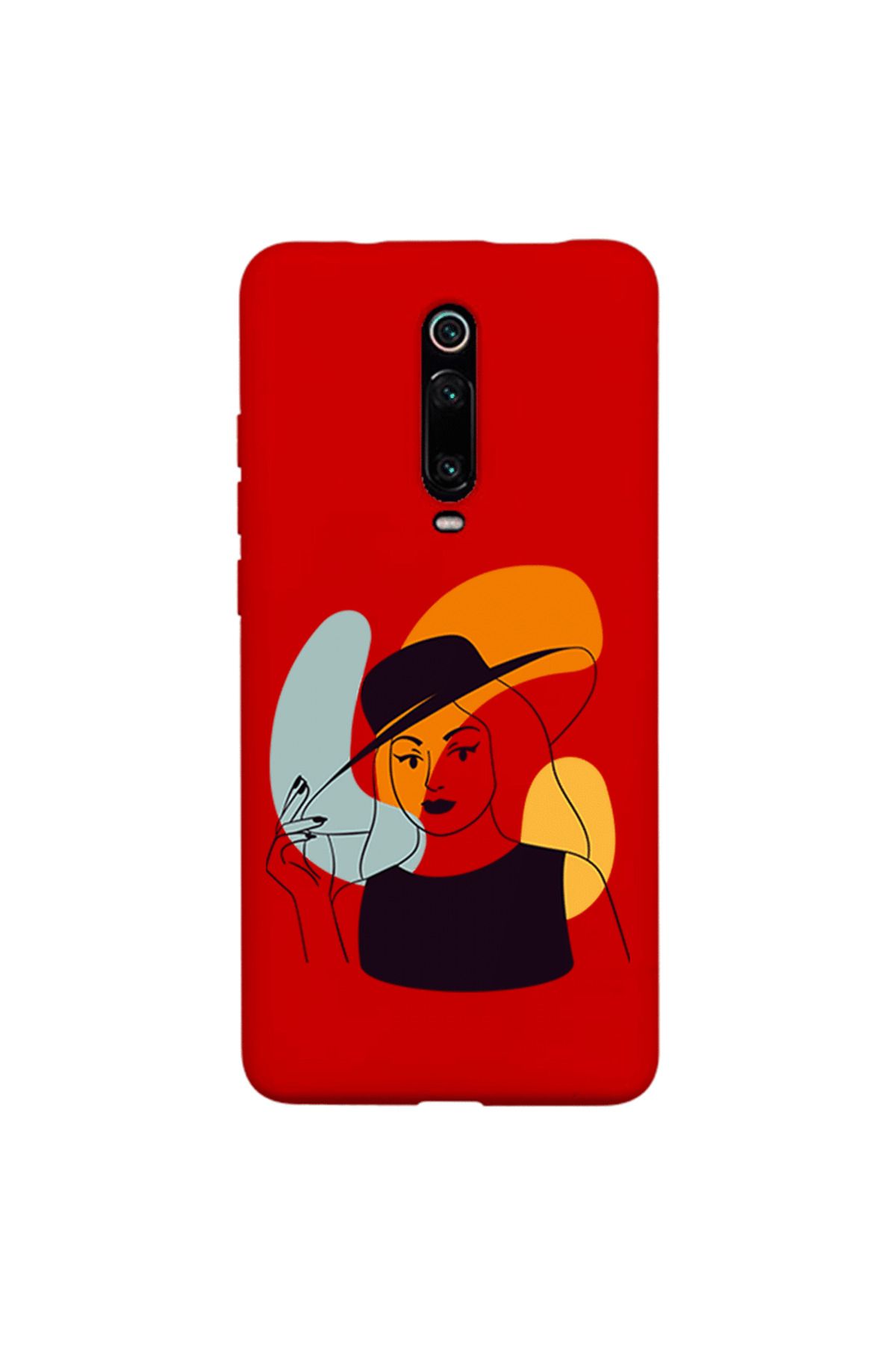 Royaleks Xiaomi Mi 9T Lansman Kılıf - Art Woman 4