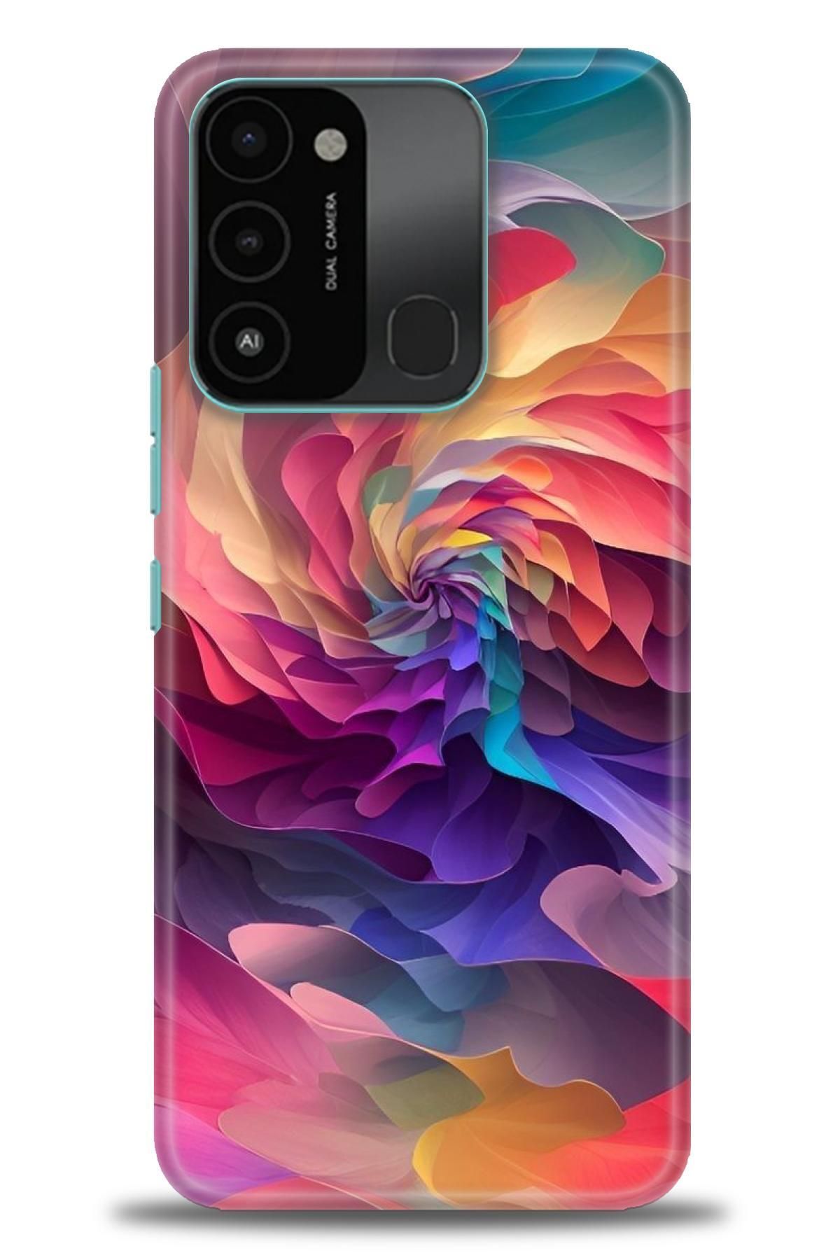 TECNO Spark 8C İle Uyumlu HD Baskılı Kılıf - Karışık Seri - 553