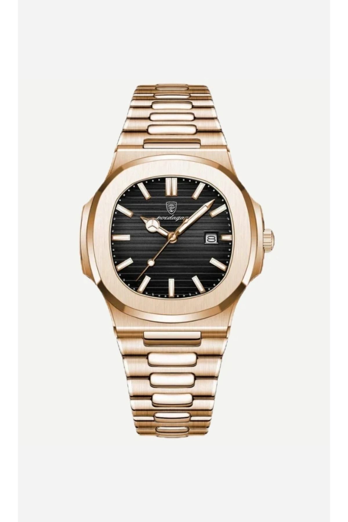Rollas&Co Caspien Erkek Kol Saati Gold Çelik 40 mm