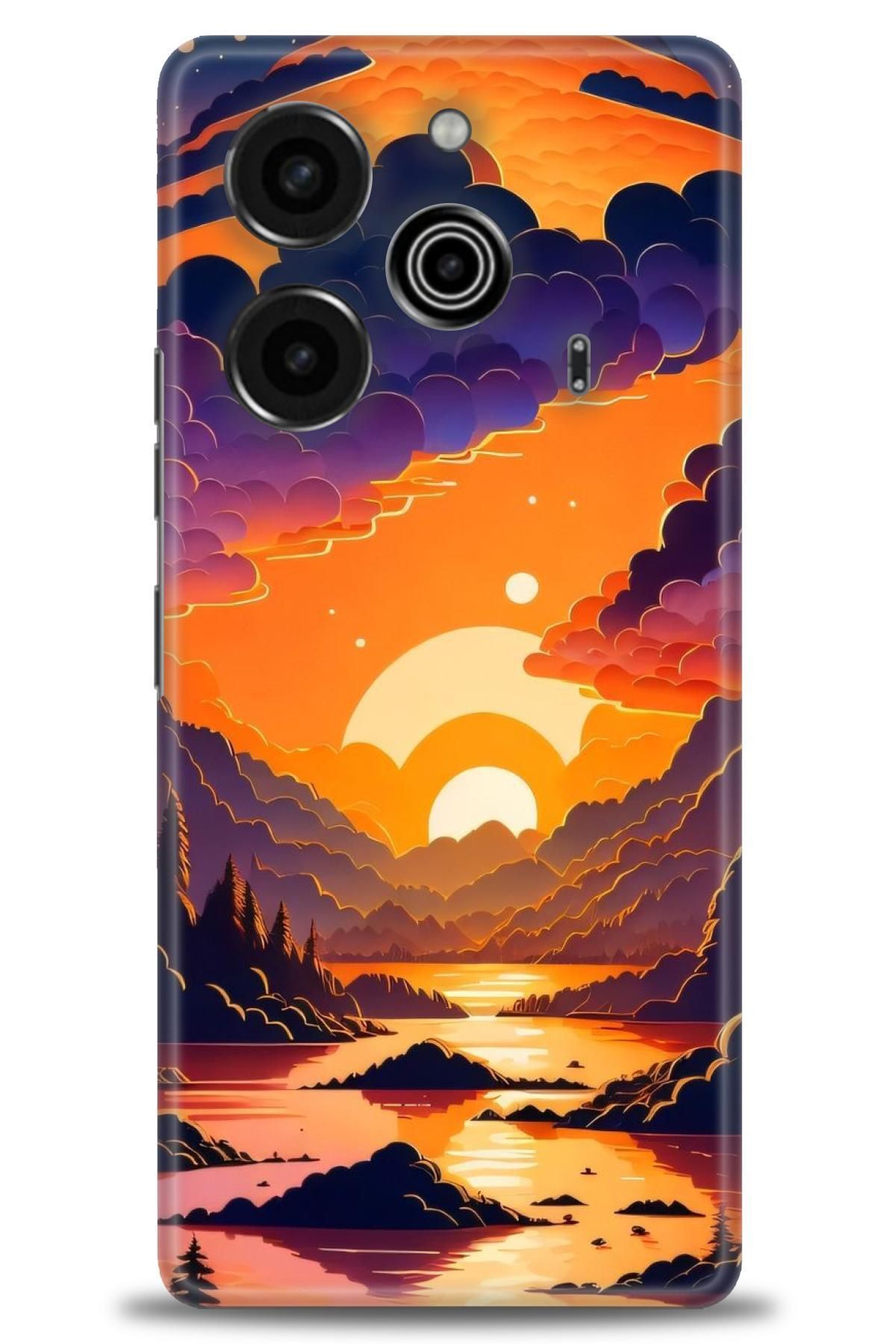 TECNO Pova 6 İle Uyumlu HD Baskılı Kılıf - Karışık Seri - 323
