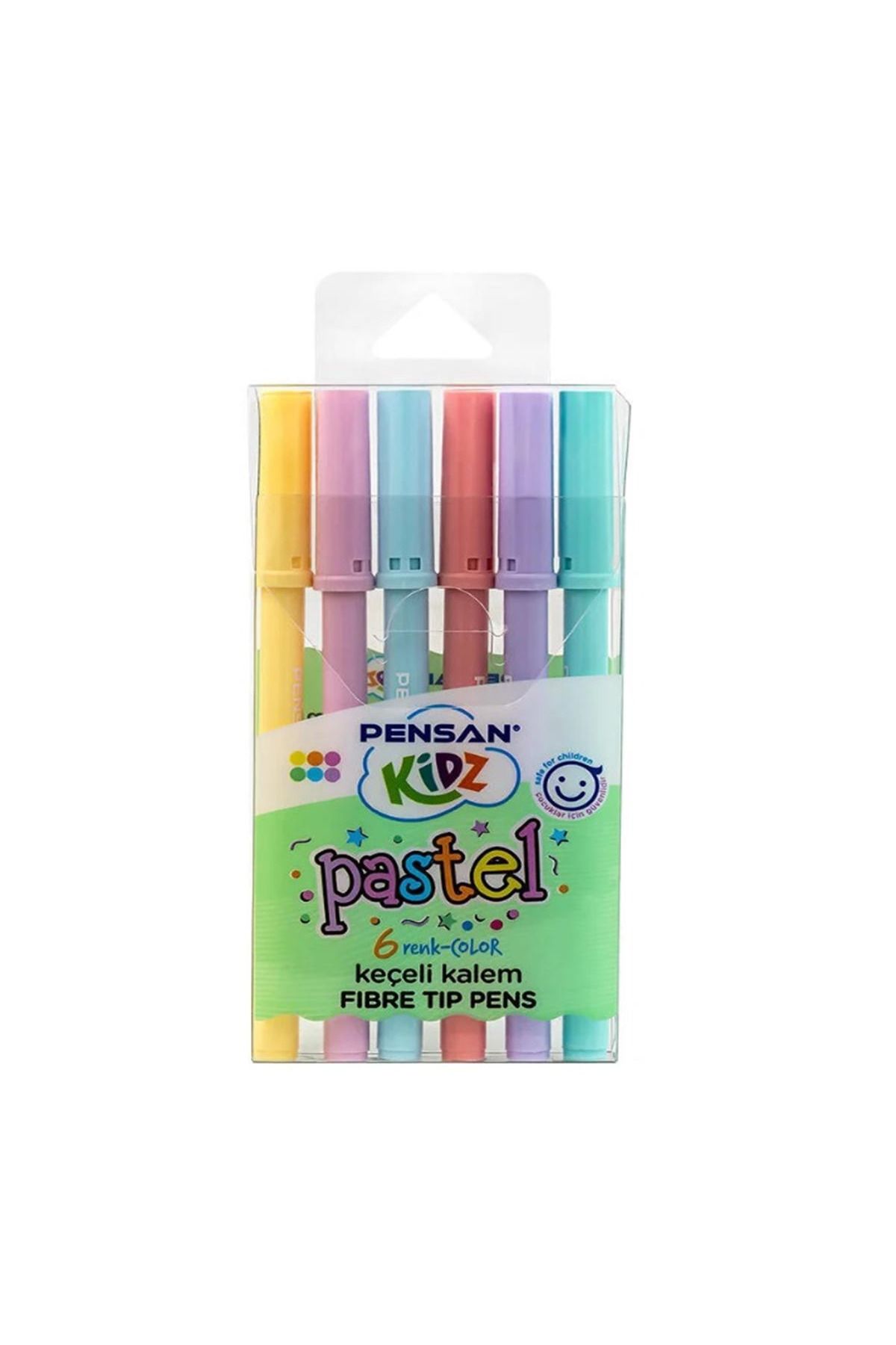 Pensan KİDZ KEÇELİ KALEM PASTEL 6 RENK 99090-99093