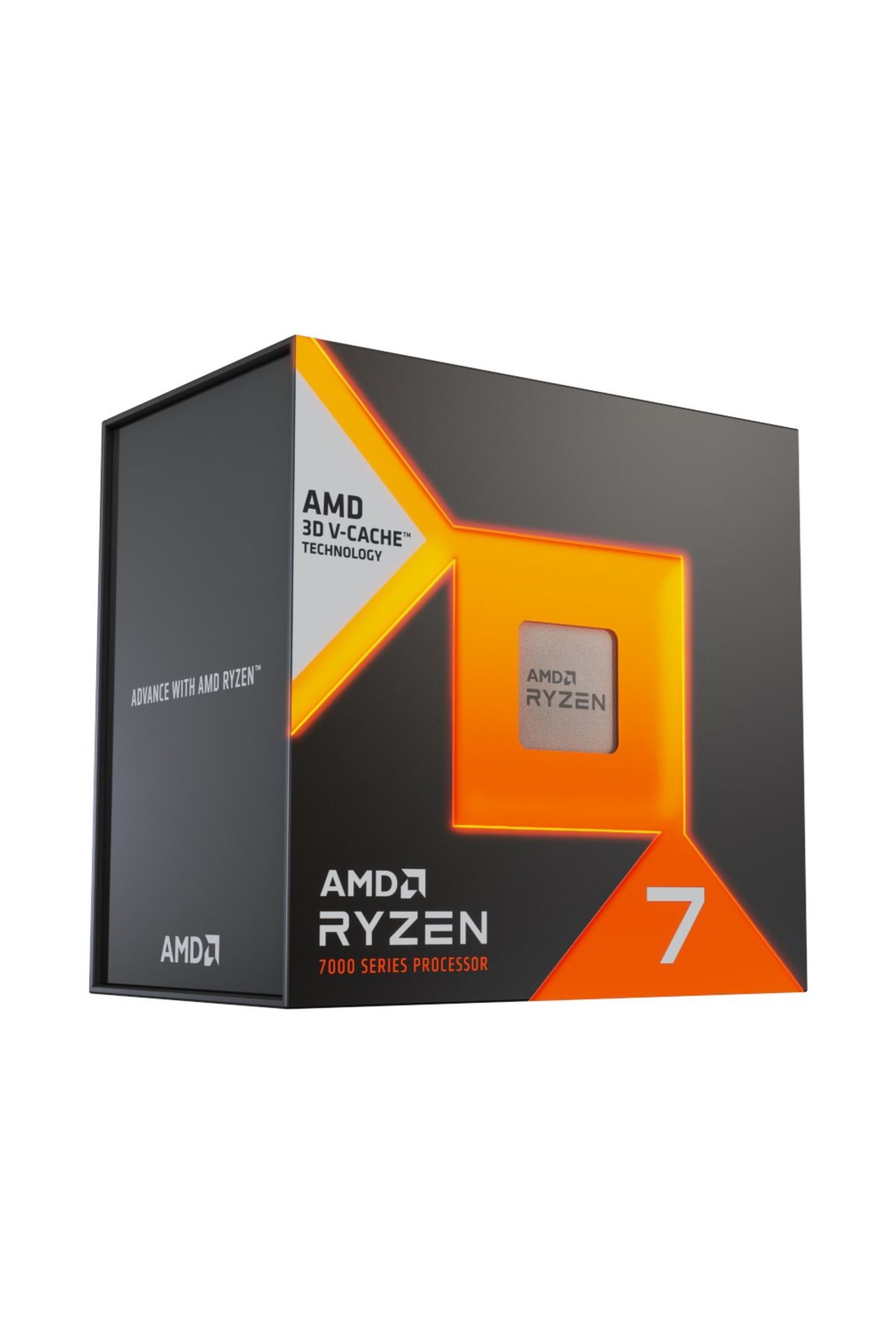 Amd RYZEN 7 7800X3D 8 Core, 4,20-5.00GHz, 104Mb Cache, 120W, AM5 Soket, BOX (Kutulu) (Dahili Grafik