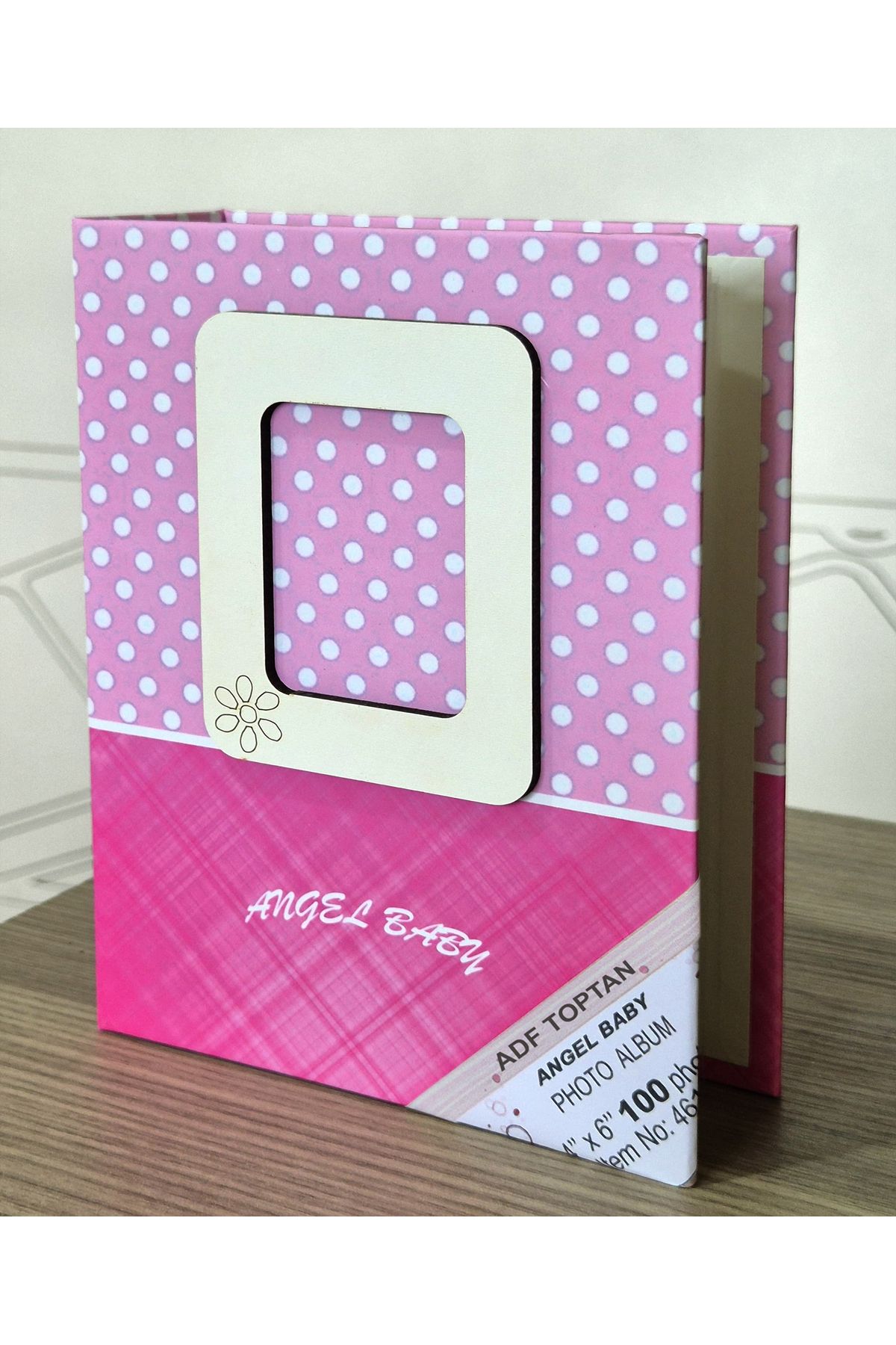 ADF TOPTAN 10x15cm 100'lük Cilt Kapak Bebek Fotoğraf Albümü