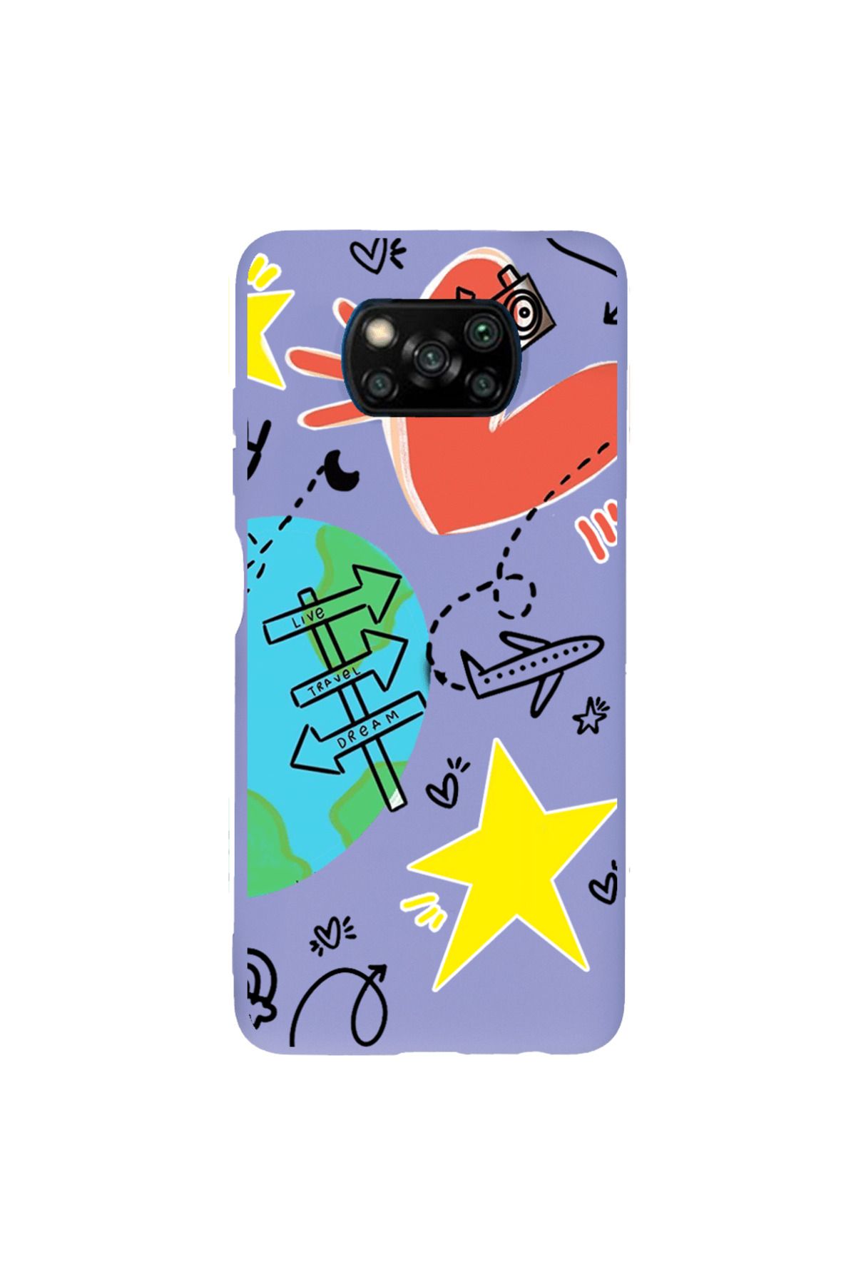 Royaleks Xiaomi Poco X3 Pro Lansman Kılıf - World