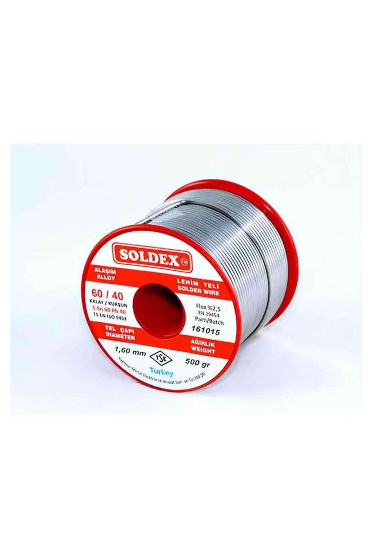 ÖYKÜ VE YİĞİT 60-40 Lehim Teli 500 Gr 0.50 mm - Sn:60 / Pb:40