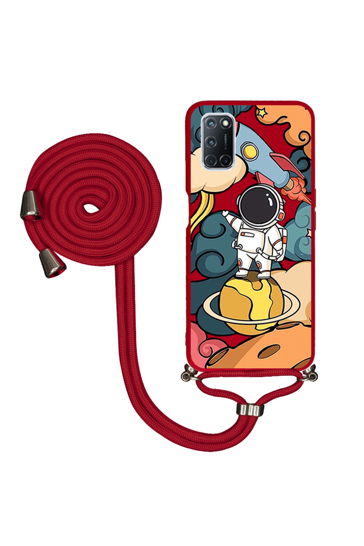 Royaleks Oppo A52 İpli Lansman Kılıf - Astro