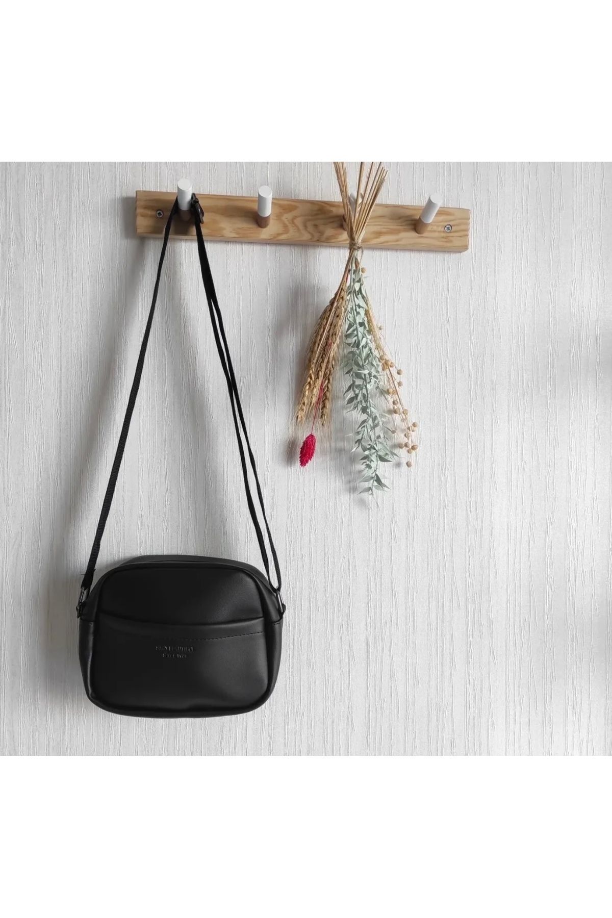 MODA Belisbag Kadın Siyah Omuz Çantası