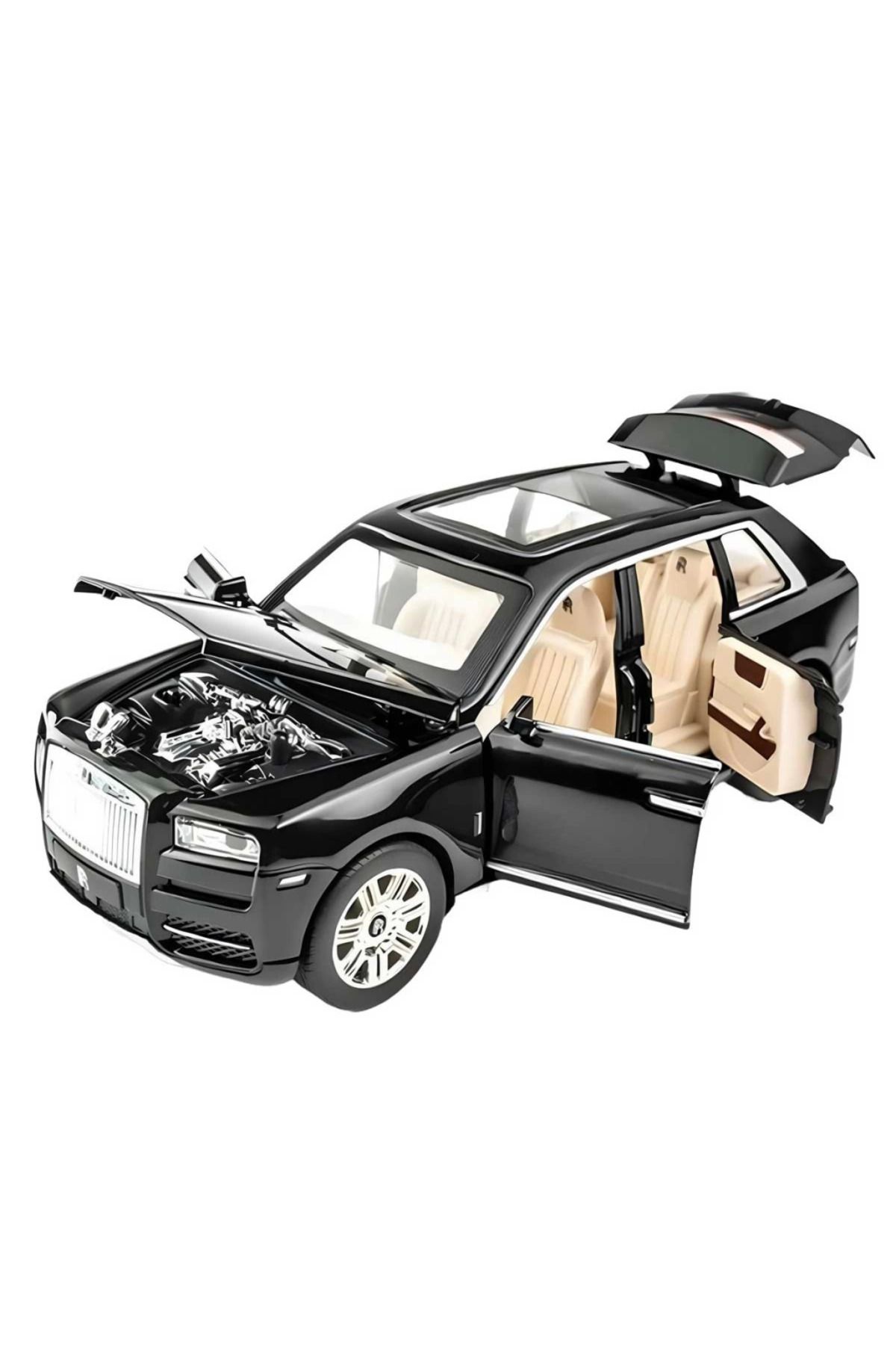 Yuba Avm NessiWorld Şeffaf Kutuda Metal Rolls Royce