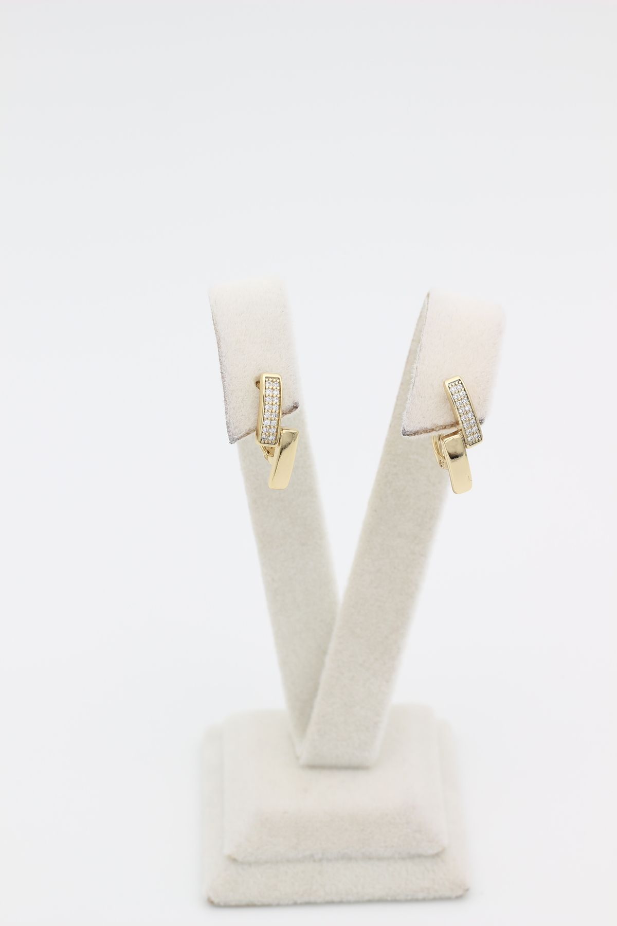 XUPING JEWELRY STİL İNCİSİ/XUPING JEWELRY ÇAKRA ZİRKON TAŞLI KÜPE