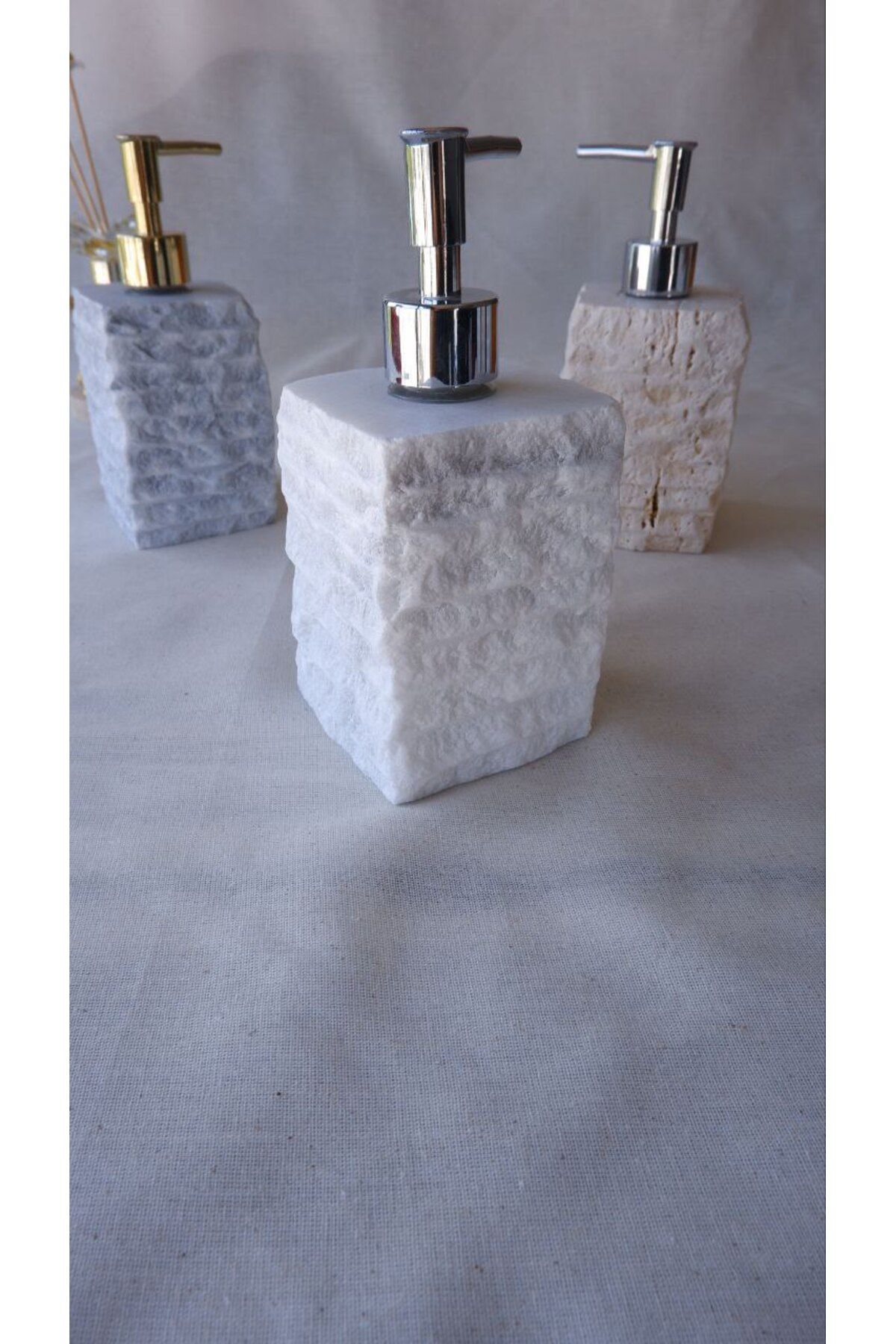 adomarmarblehandmadeandluxury Mermer sabunluk, Traverten Sabunluk, Gerçek Mermer, Patlatma Model, El İçiliği
