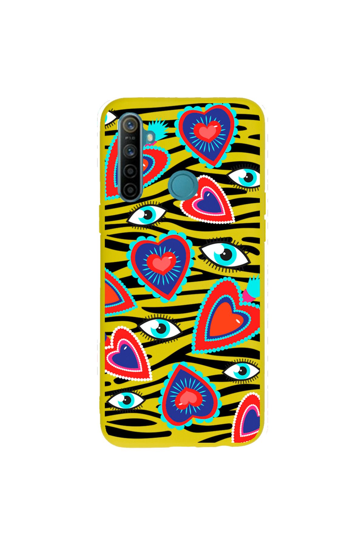 Royaleks Realme 6İ Lansman Kılıf - Eye Of The Heart