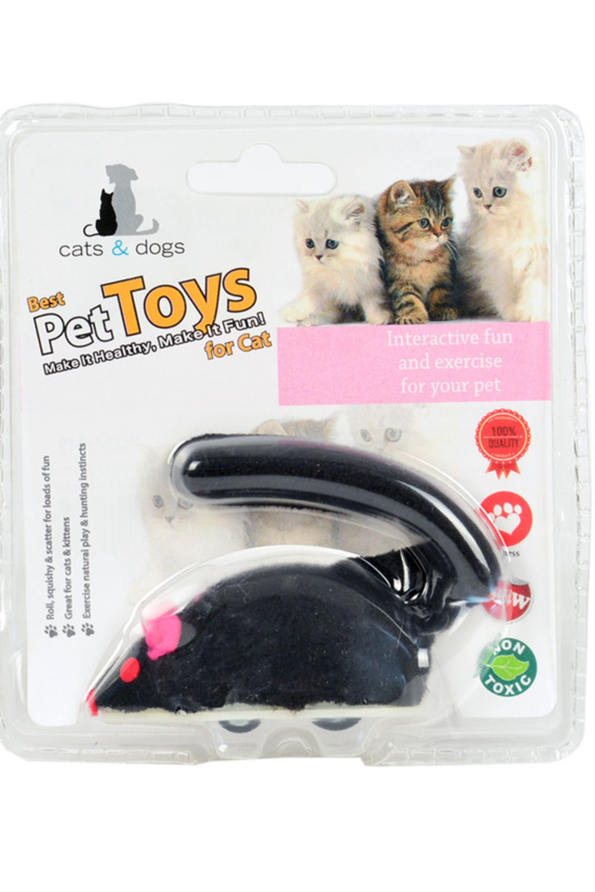 Pettoys Flip Kurmalı Peluş Fare