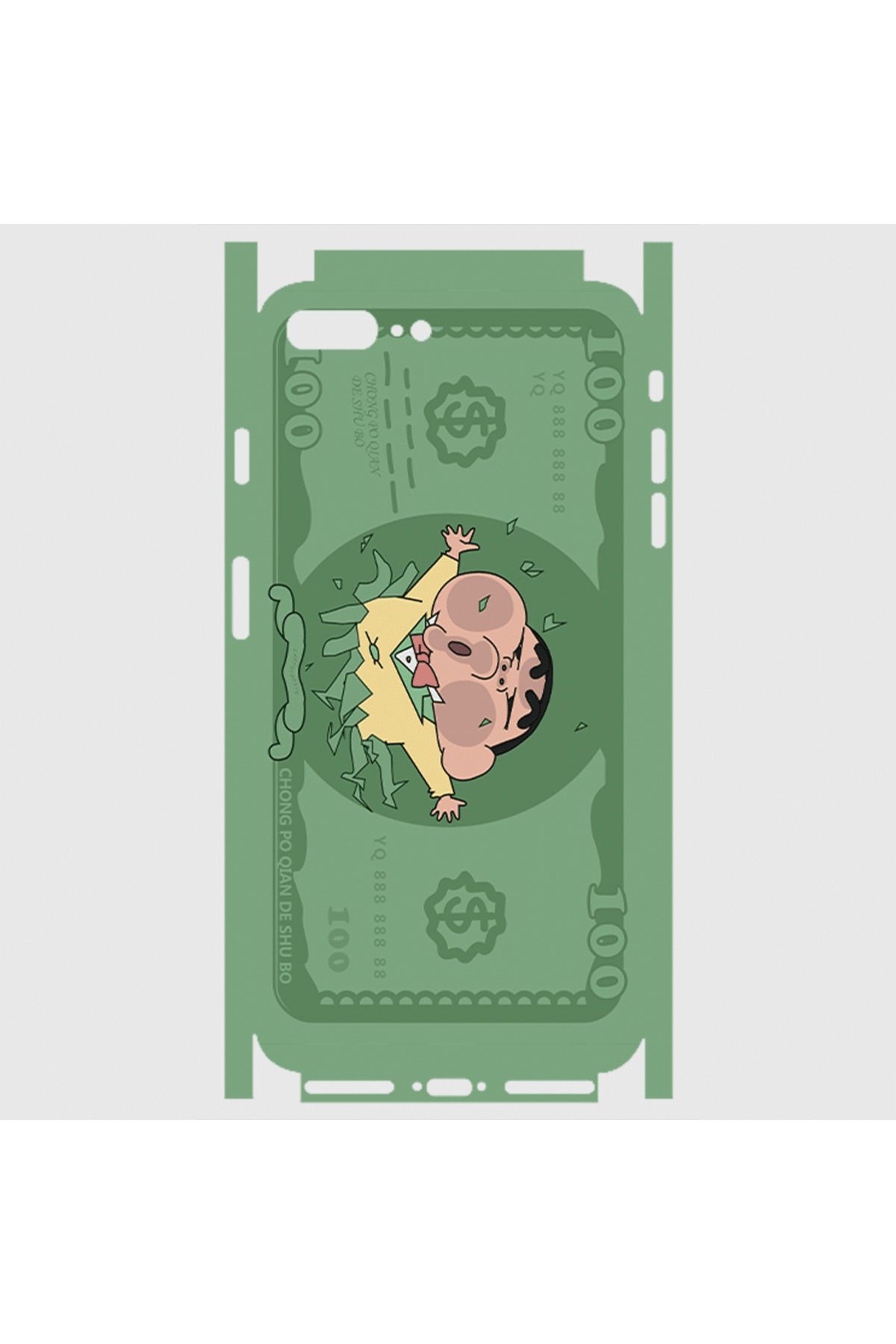Royaleks iPhone 8 Plus Telefon Kaplama - Dolar
