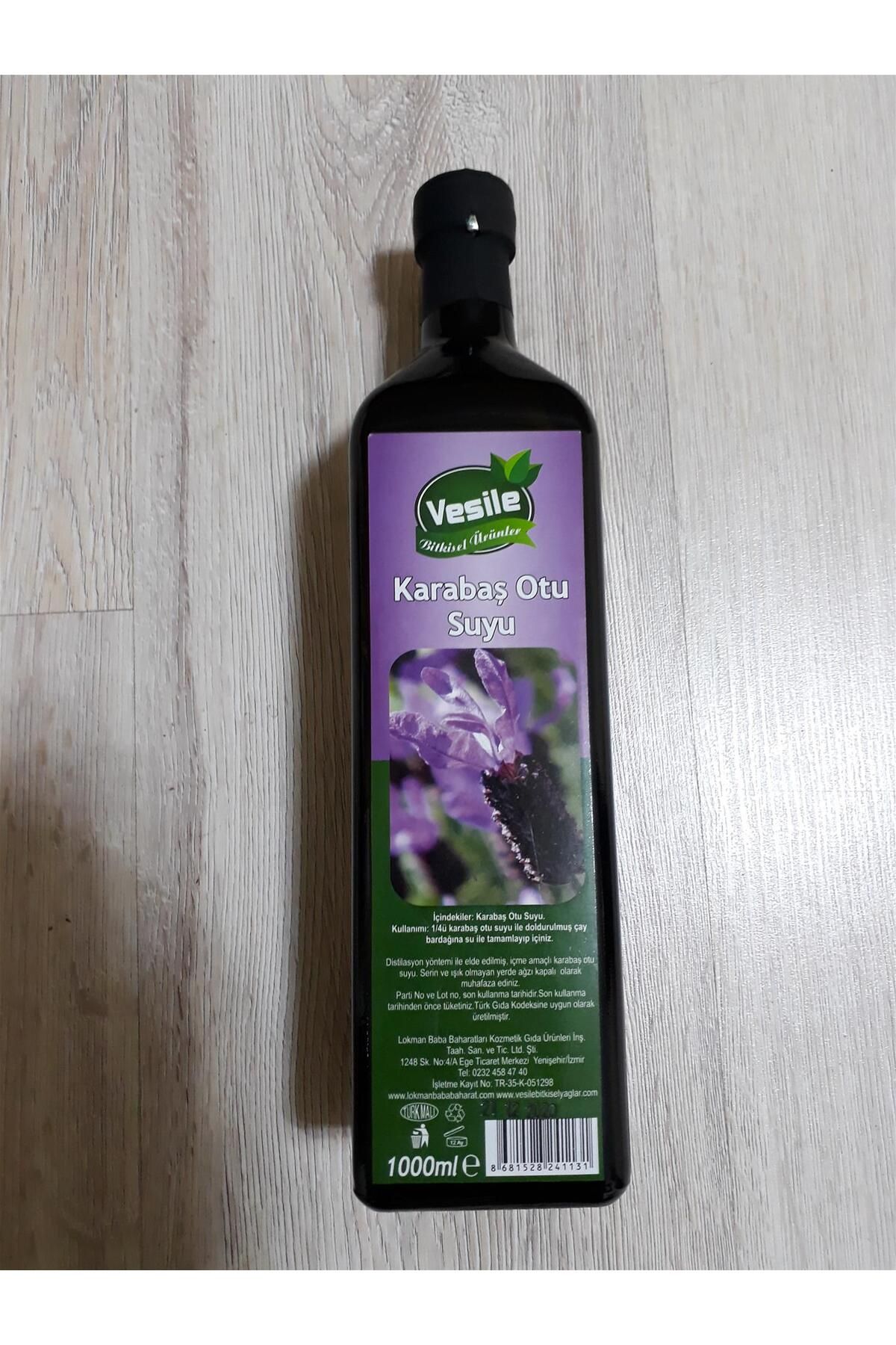 Vesile Karabaş Otu Suyu 1 Lt. Cam Şişe