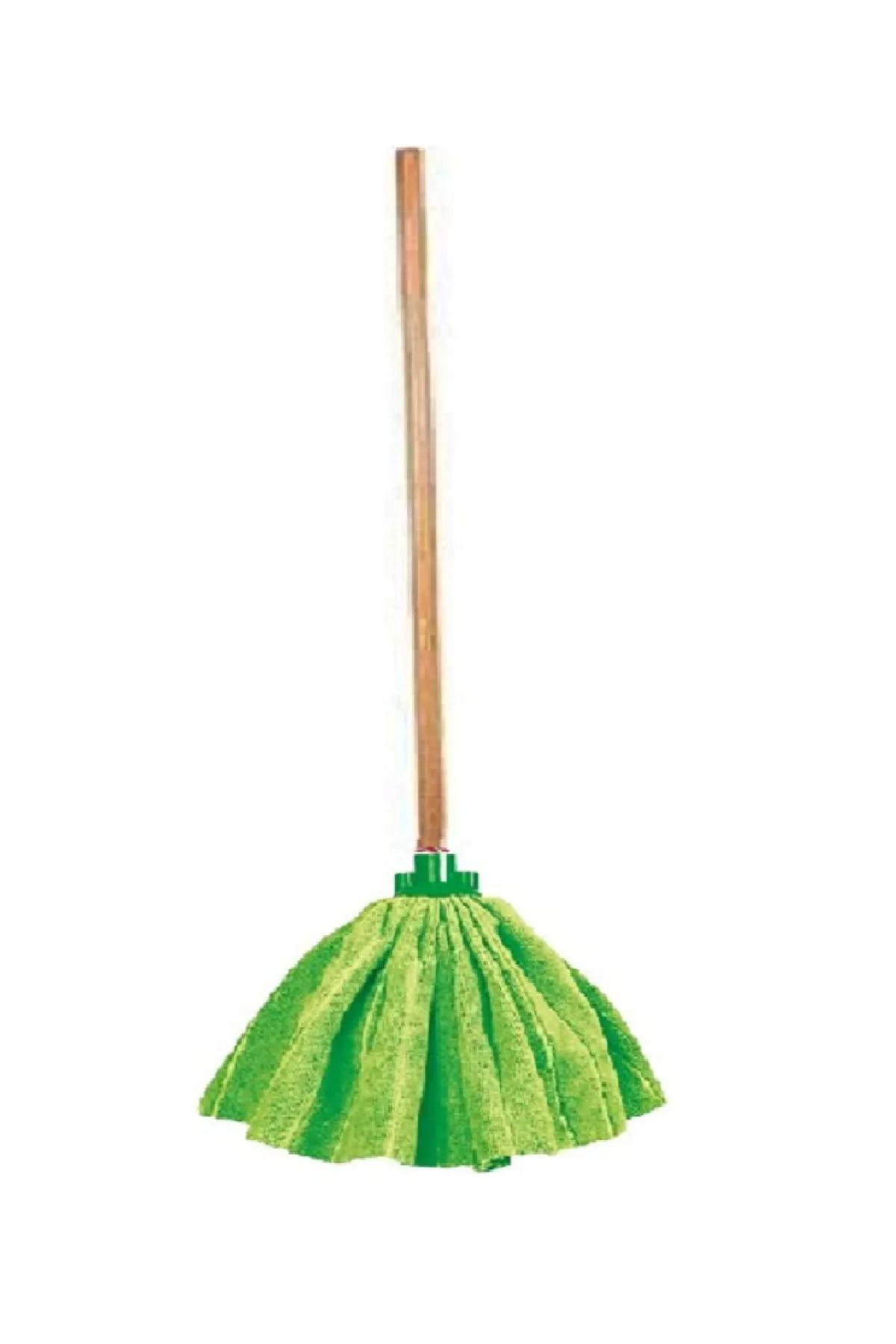 Spark Mikrofiber Havlu Paspas Mop Ucu Ve Ahşap Saplı Takım