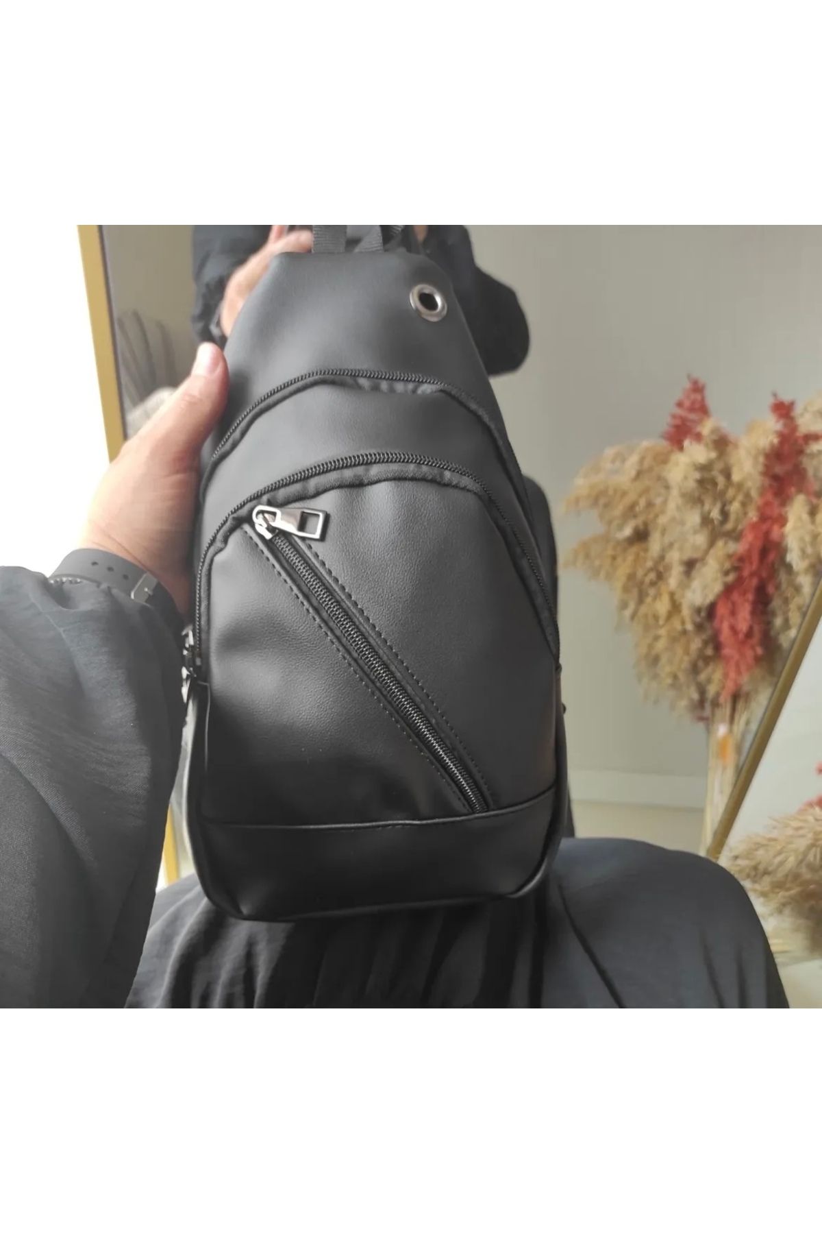 MODA Belisbag Kadın Siyah Omuz Çantası