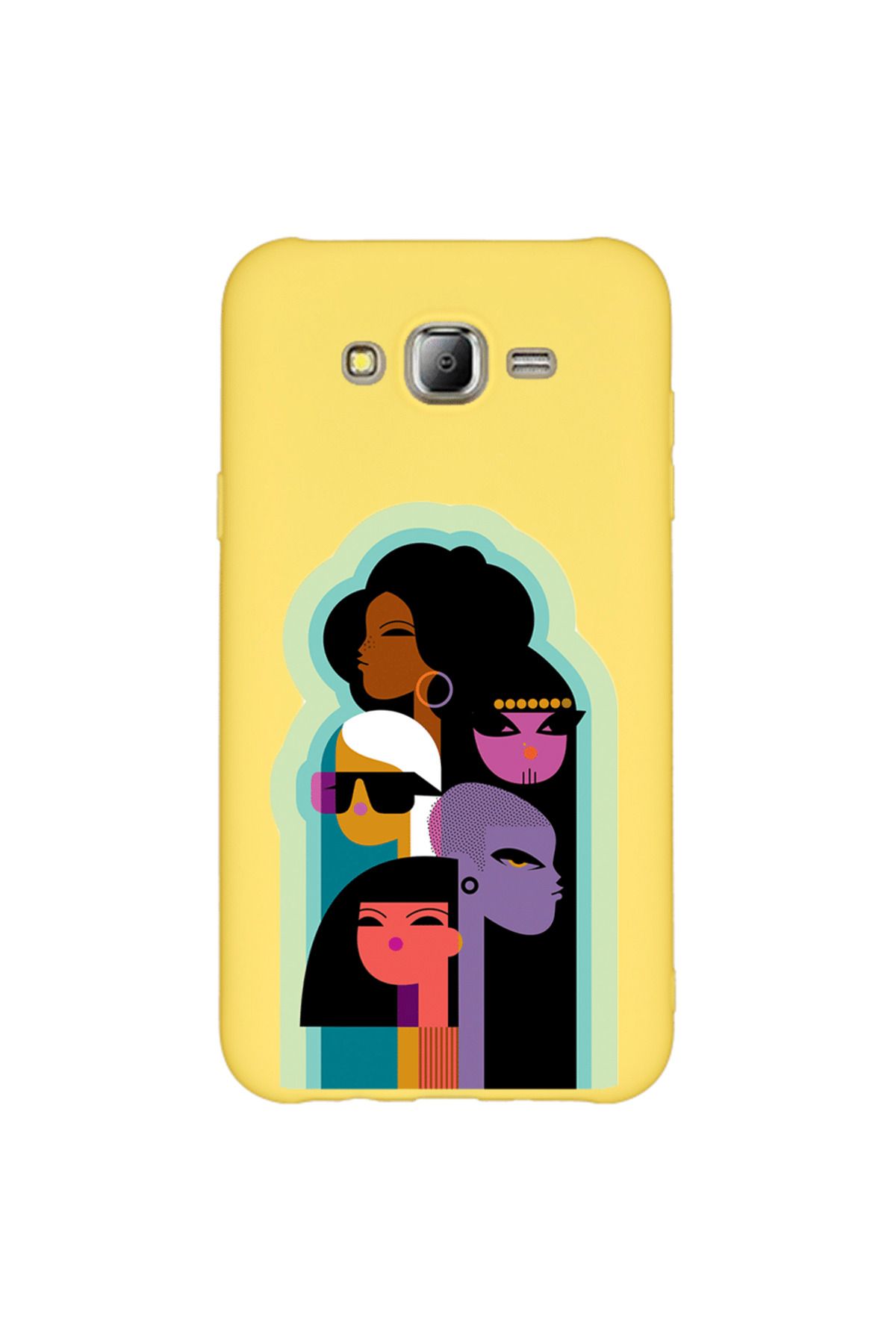 Royaleks Samsung J7 2015 Lansman Kılıf - Art