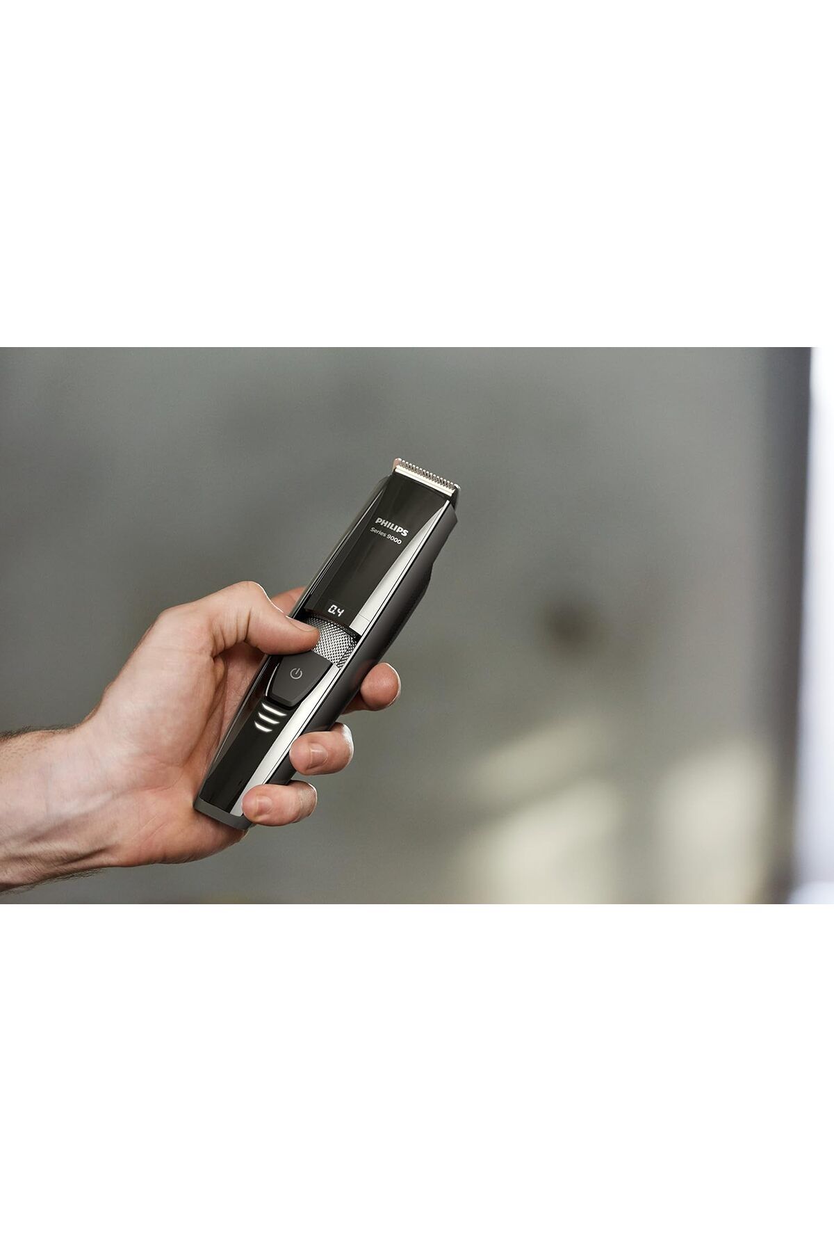 Philips-Series 9000 Laser Guided Beard & Stubble Trimmer for Precise Symmetrical Beards - BT9299/13 9