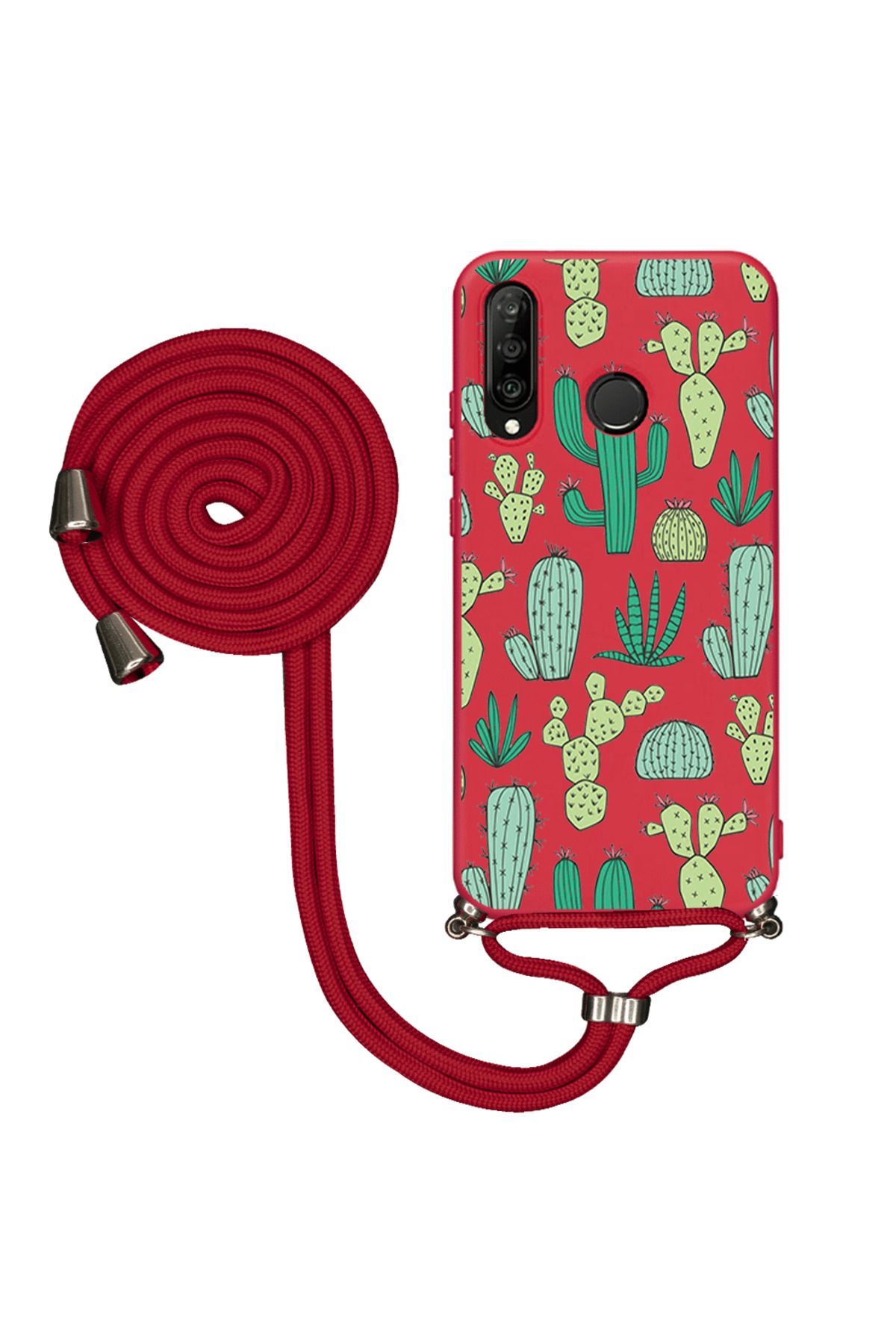 Royaleks Huawei P30 Lite İpli Lansman Kılıf - Cactus