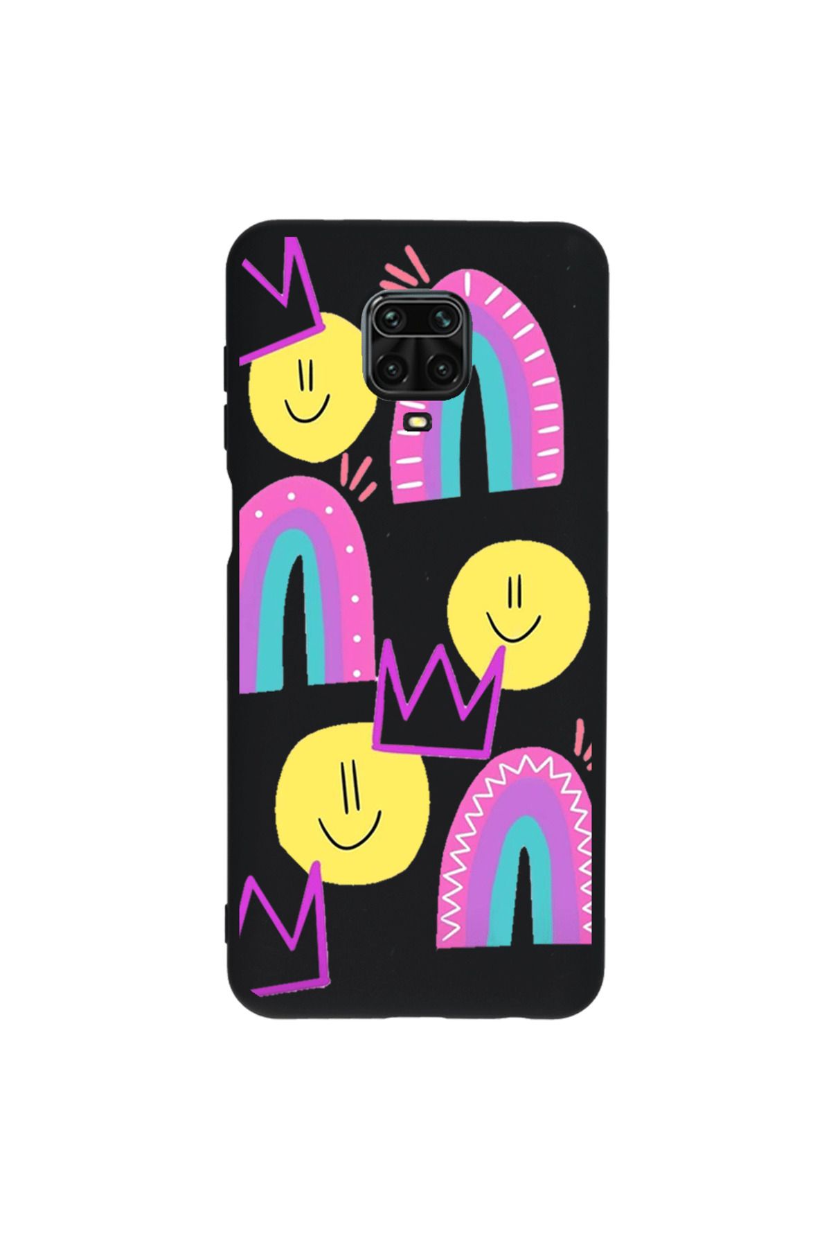 Royaleks Xiaomi Redmi Note 9 Pro Lansman Kılıf - Smile