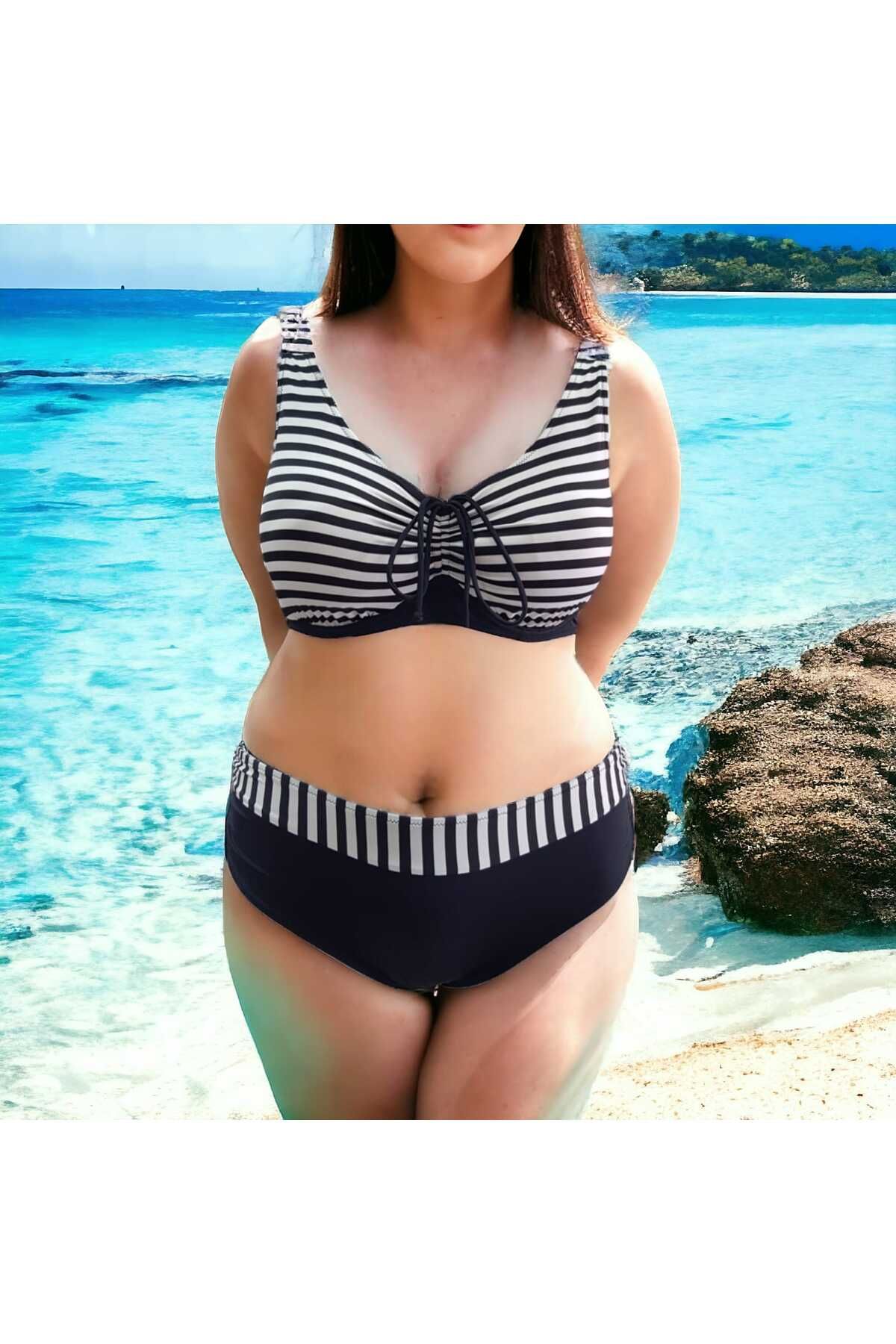 Pierre Cardin büyük beden bikini