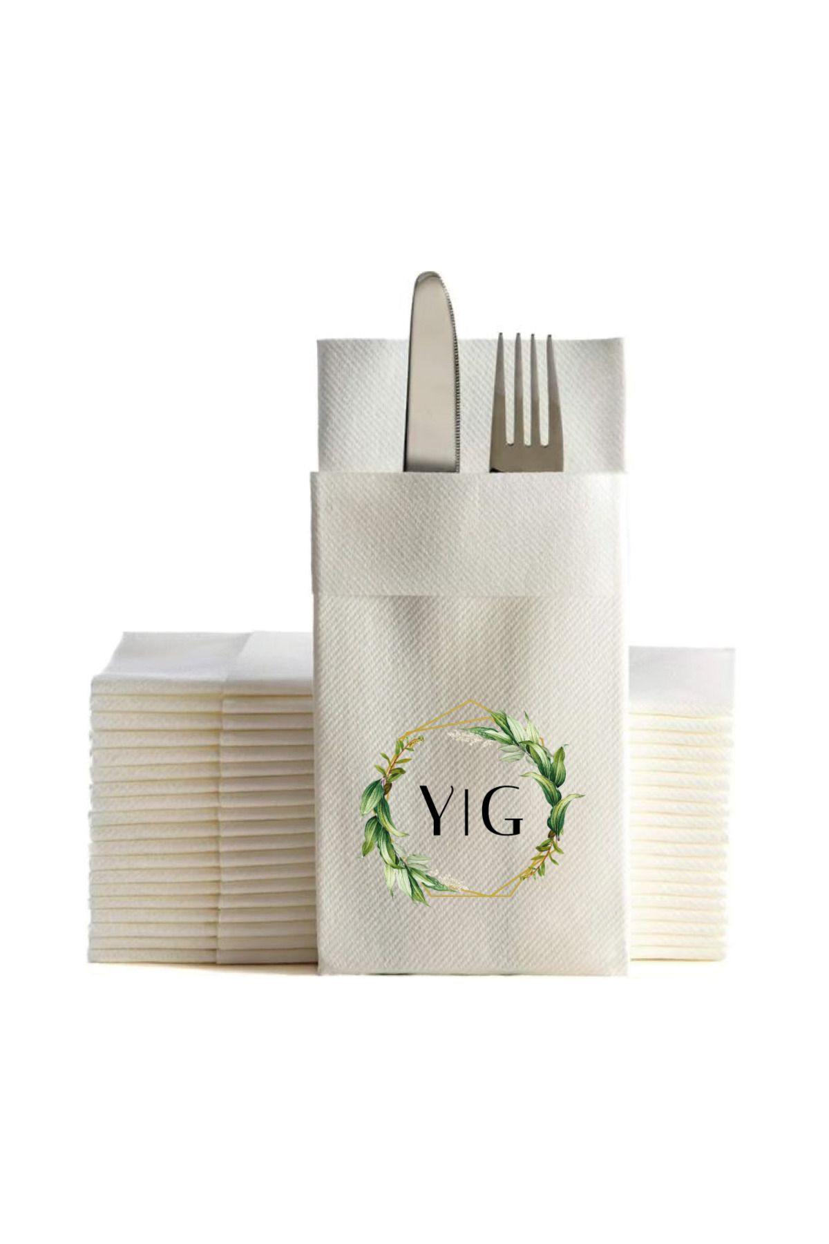 NapkinStore Kişiye Özel Airlaid Peçete 25 Adet - Talia Tasarım NPA29