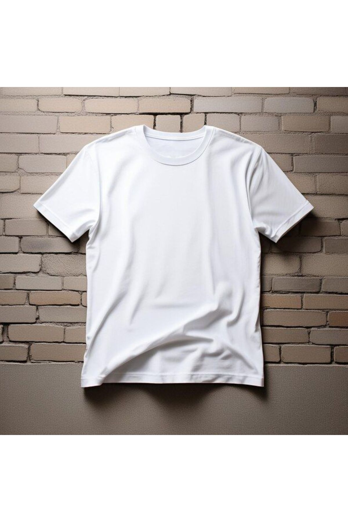 THE WHITE Erkek Beyaz T-Shirt