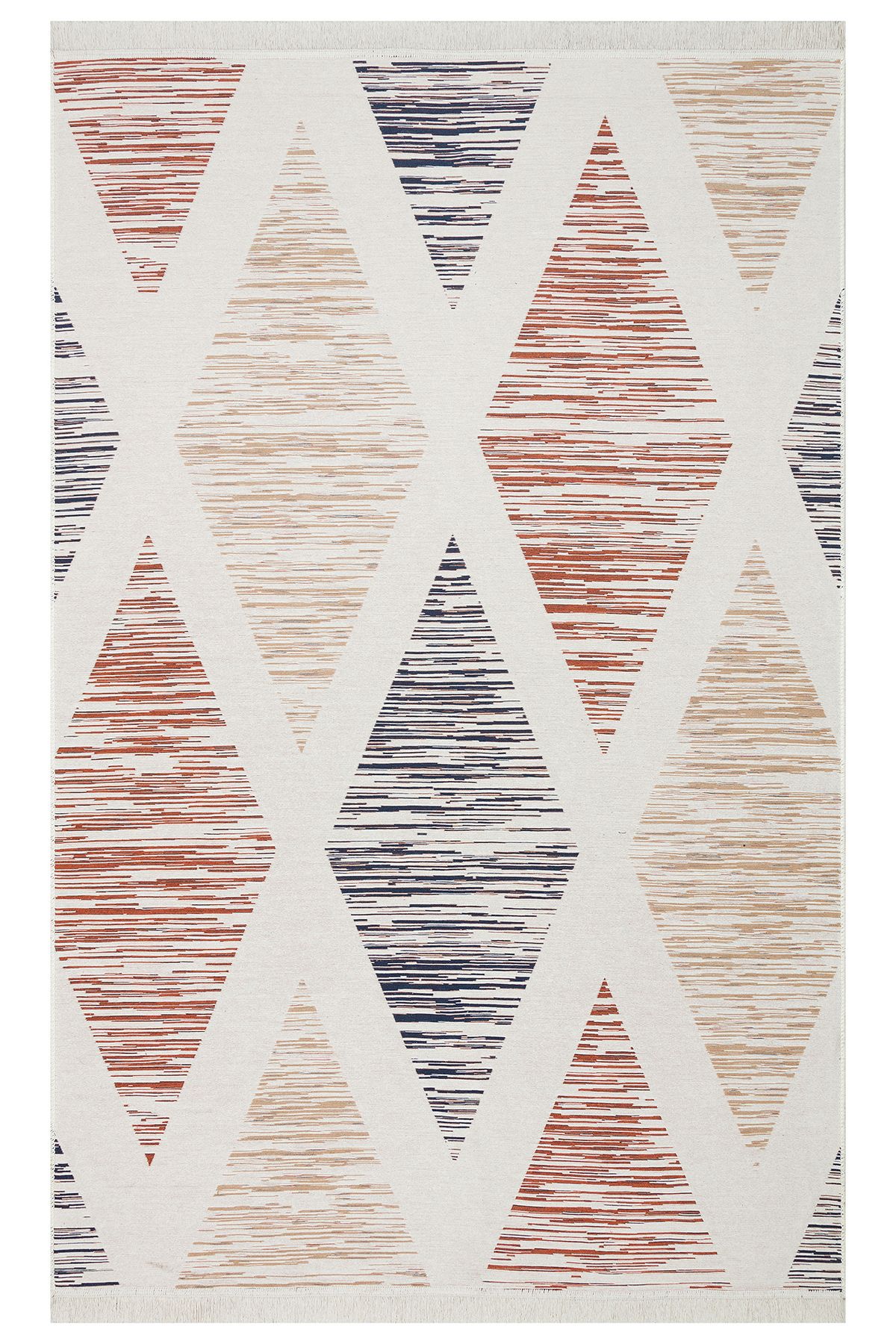 DOGANLAR ANTIQ ARYA 38 MULTY Yıkanabilir,Çift Taraflı ,Hav Vermez,Pamuklu,Modern Desenli Dokuma Kilim