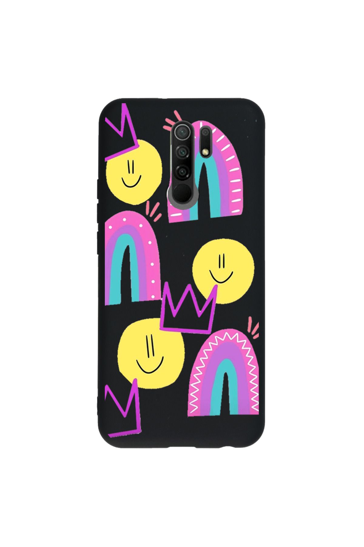 Royaleks Xiaomi Redmi 9 Lansman Kılıf - Smile