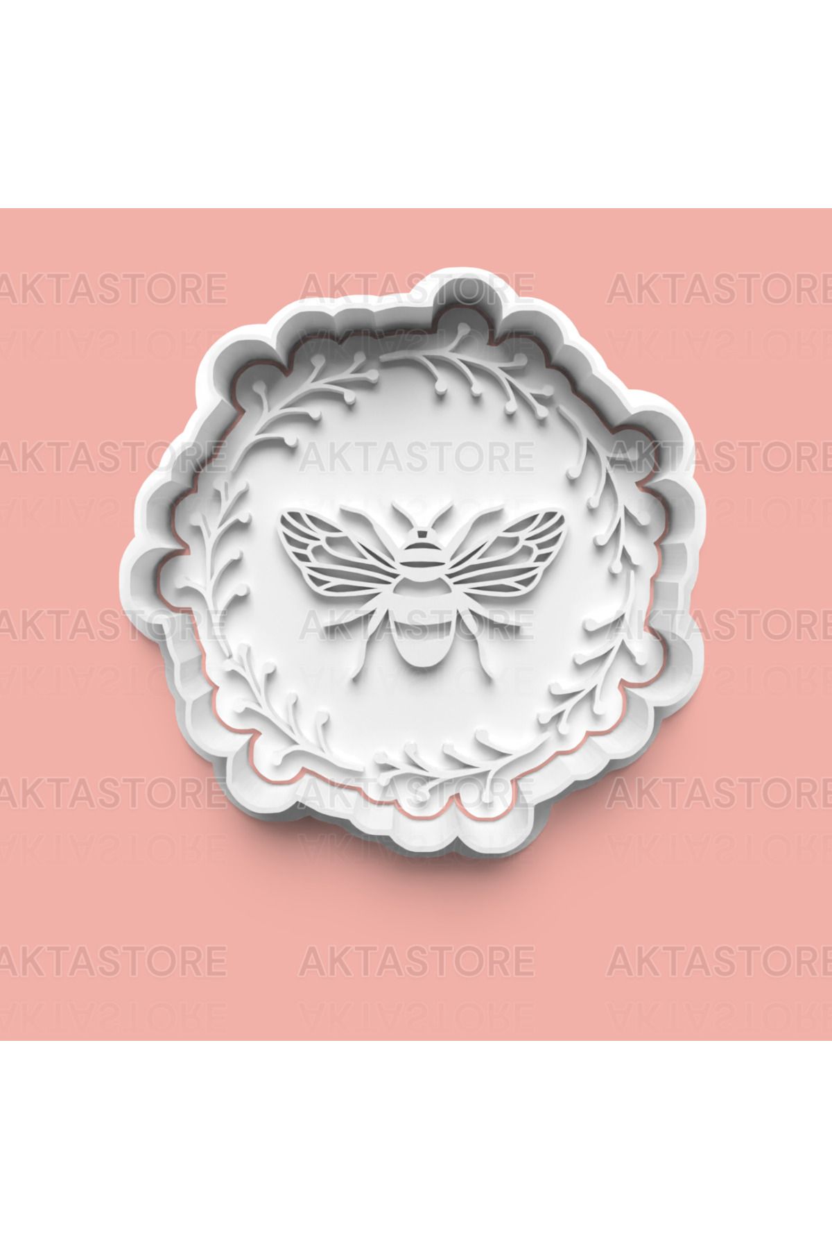 AKTASTORE Arı Figürü Kurabiye Kalıbı